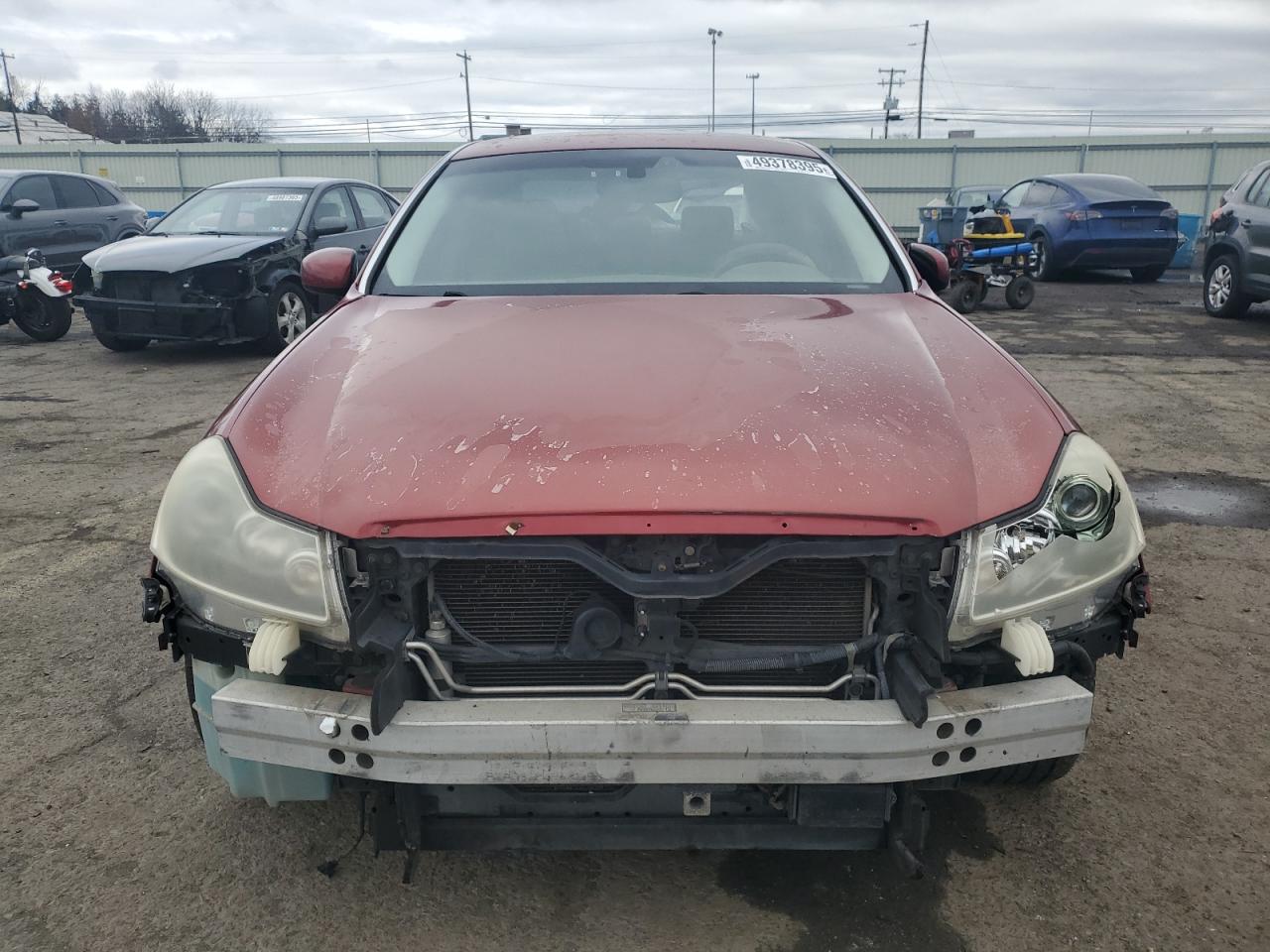 2006 Infiniti M45 Base Red vin: JNKBY01EX6M202534