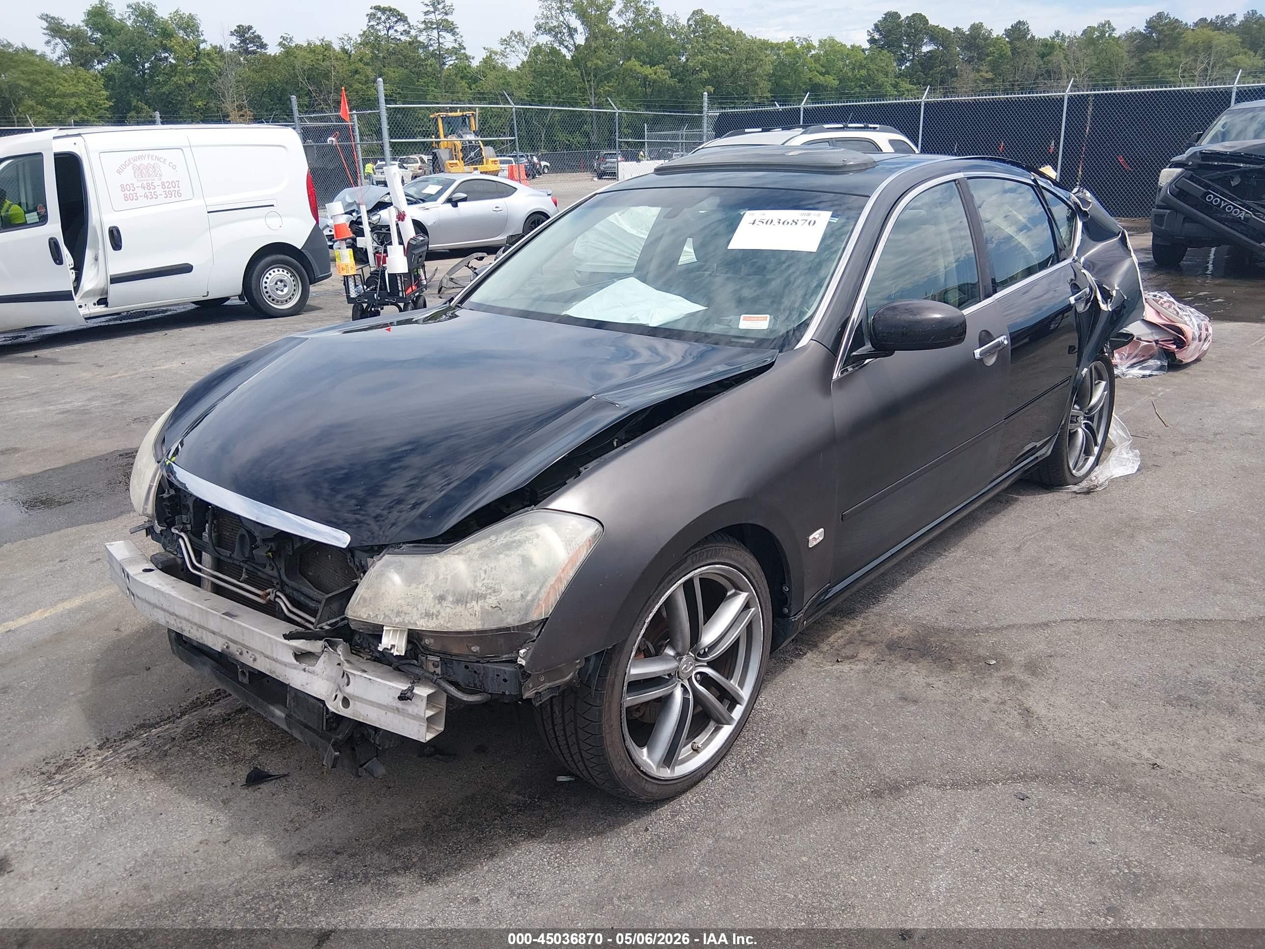 2006 Infiniti M45 Sport Черный vin: JNKBY01EX6M205854