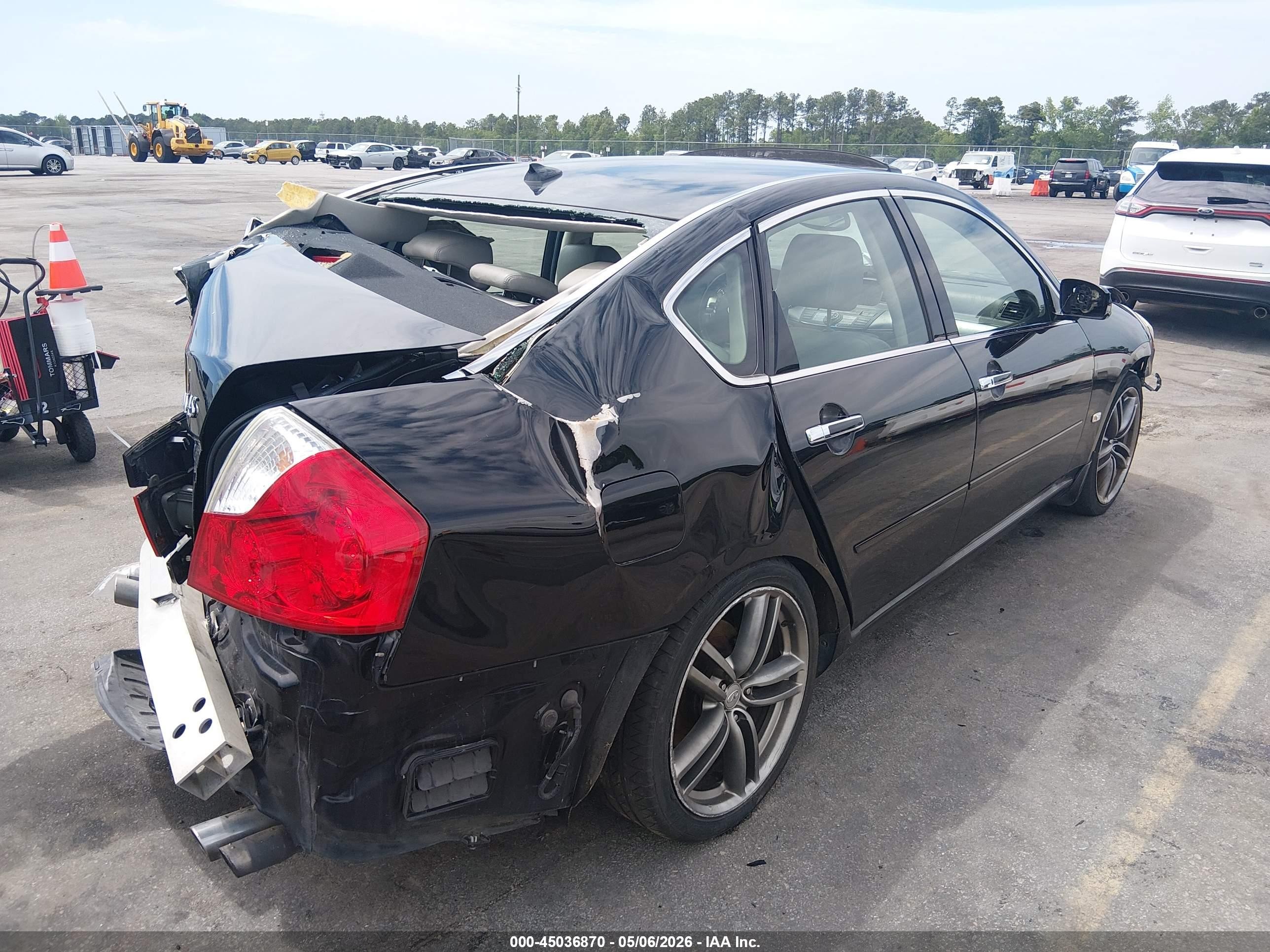 2006 Infiniti M45 Sport Черный vin: JNKBY01EX6M205854
