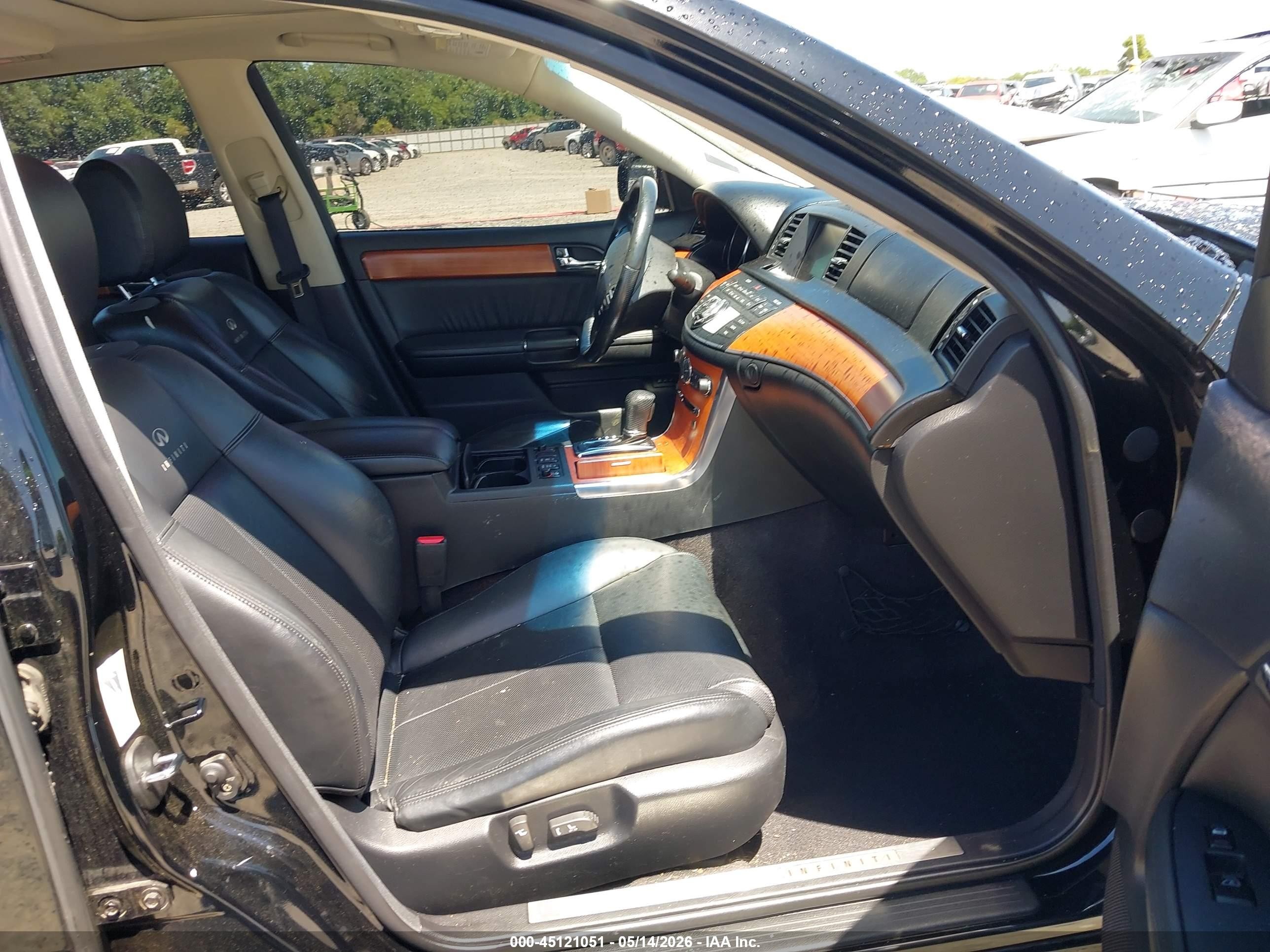 2006 Infiniti M45   Черный vin: JNKBY01EX6M206177