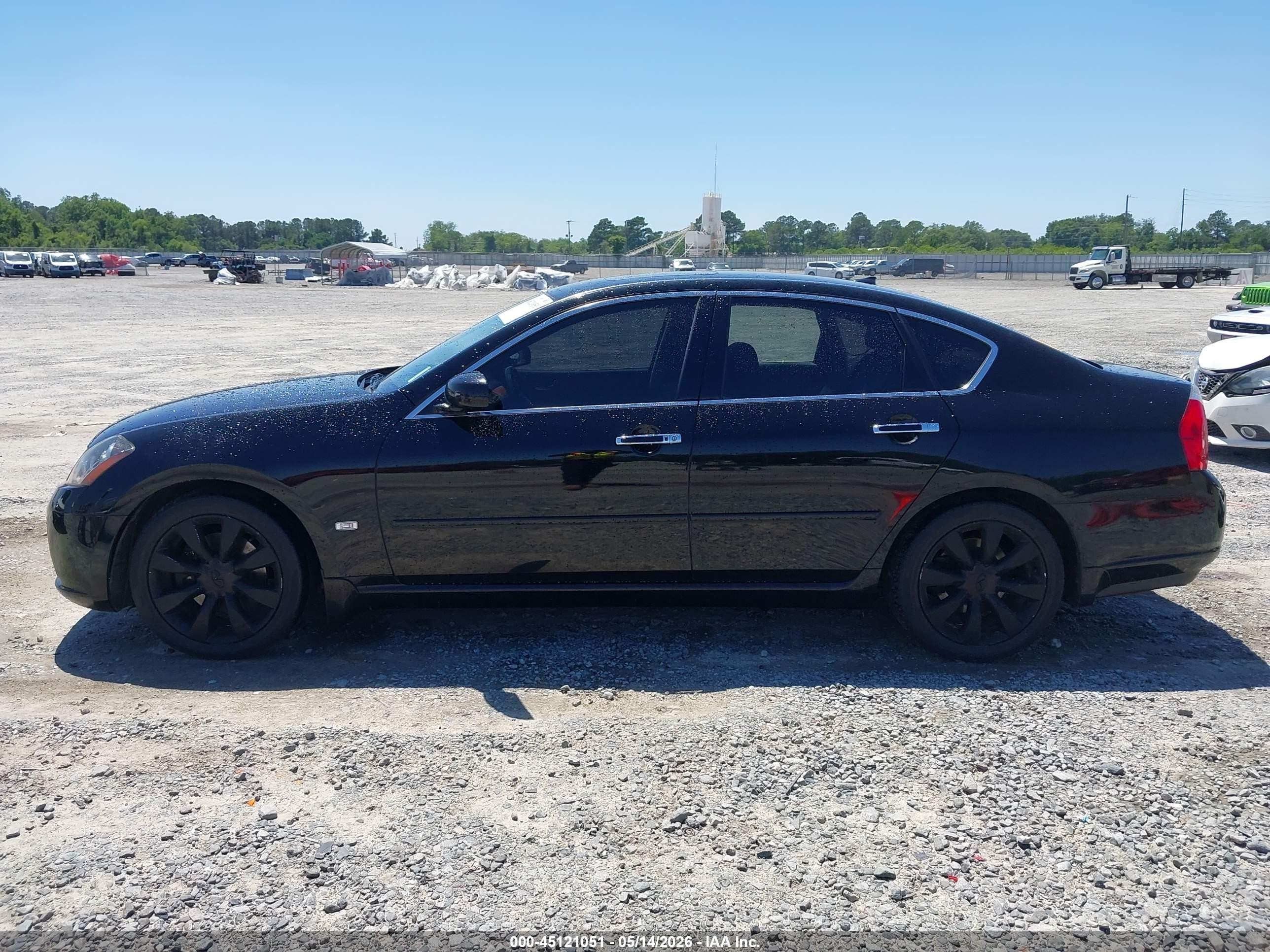 2006 Infiniti M45   Черный vin: JNKBY01EX6M206177