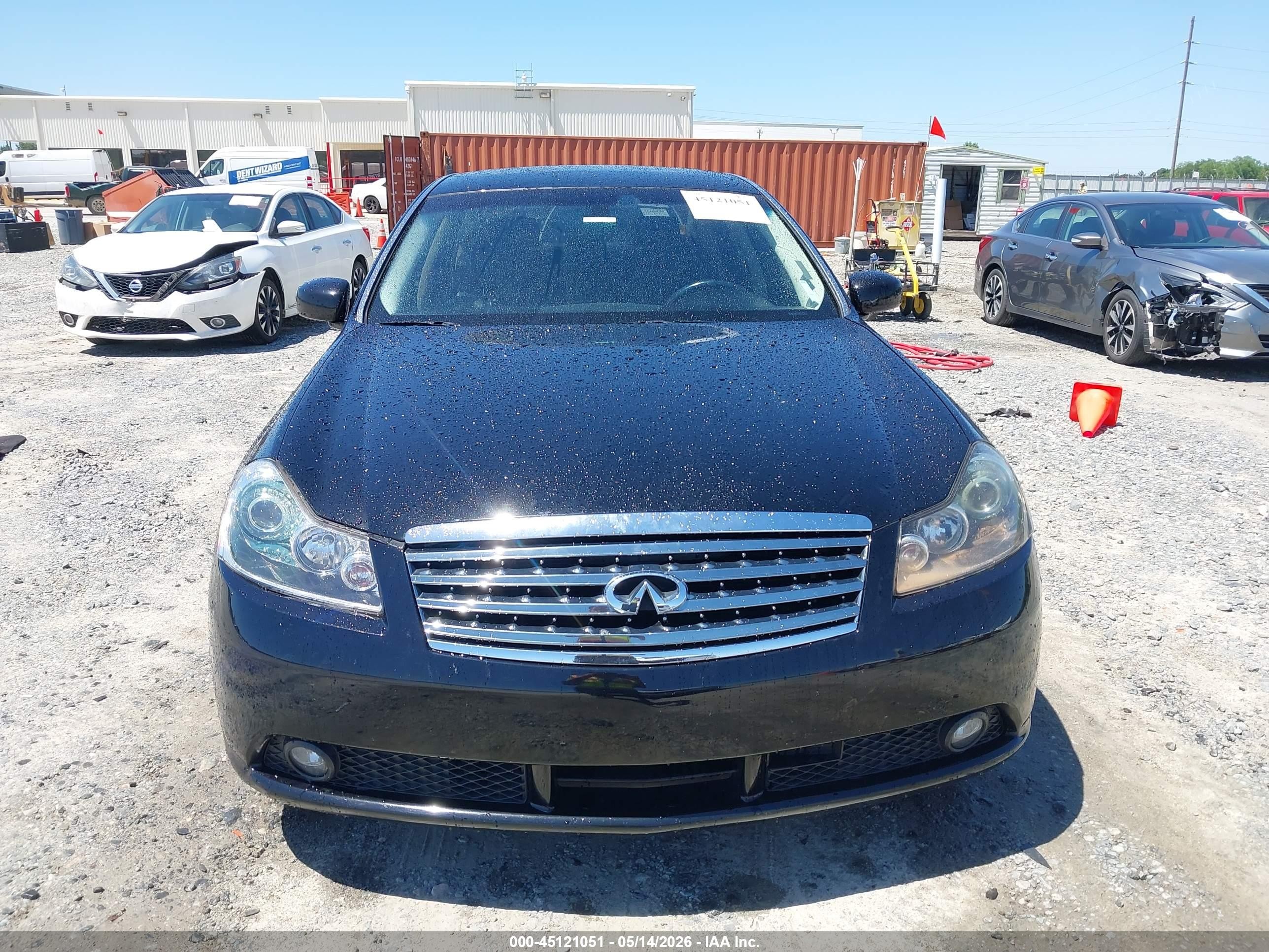2006 Infiniti M45   Черный vin: JNKBY01EX6M206177