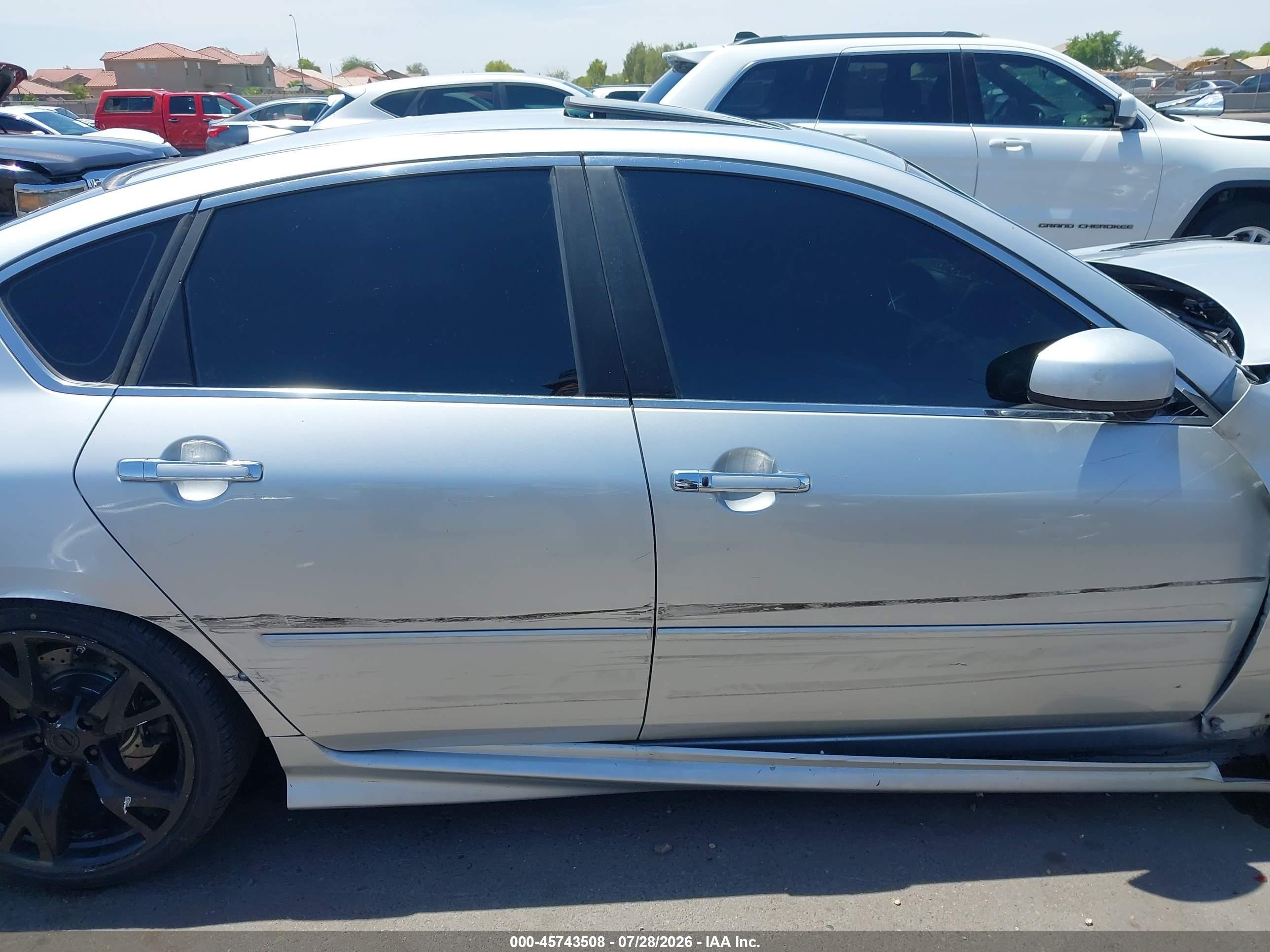 2006 Infiniti M45 Sport Silver vin: JNKBY01EX6M206955