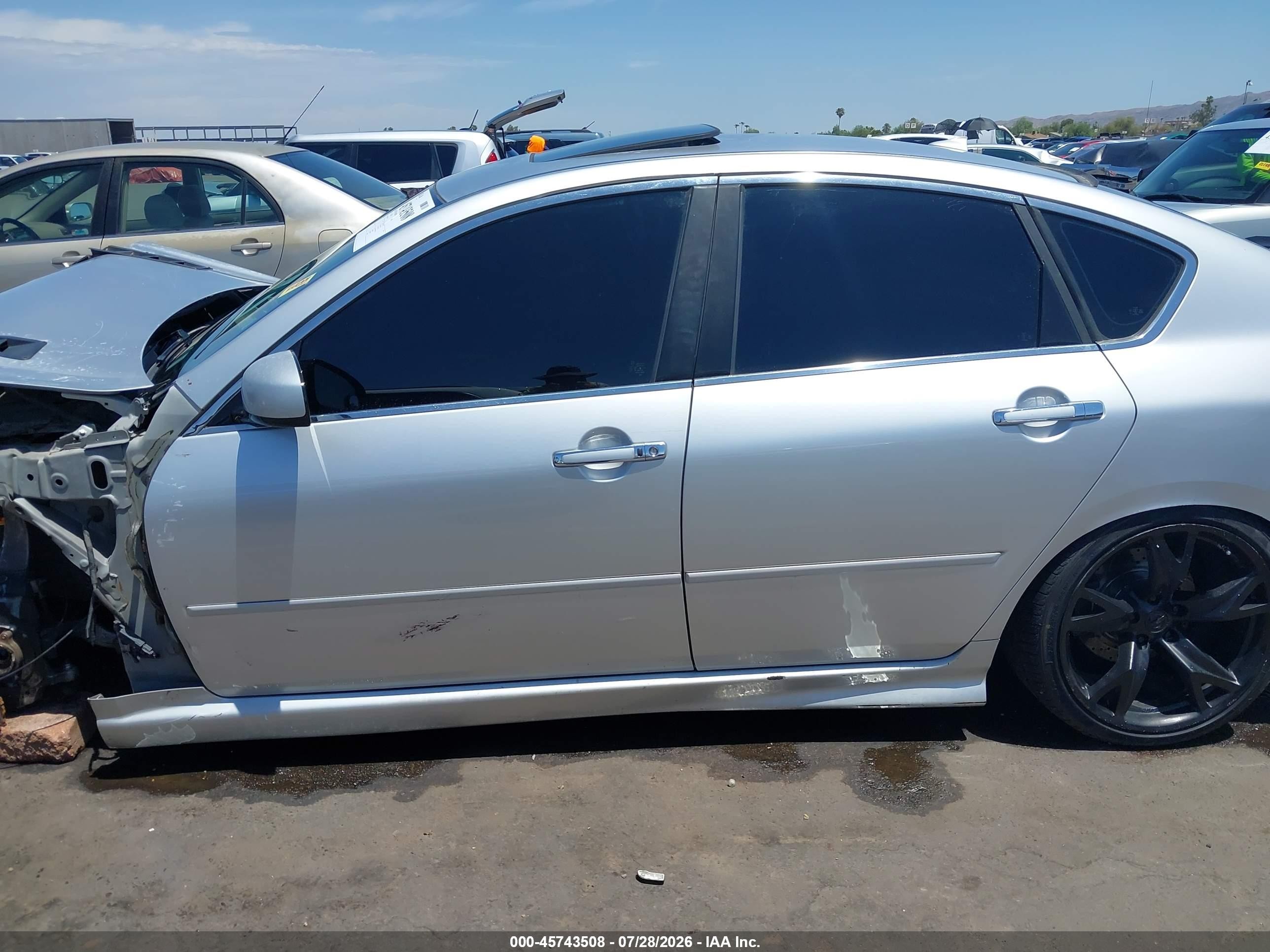 2006 Infiniti M45 Sport Silver vin: JNKBY01EX6M206955
