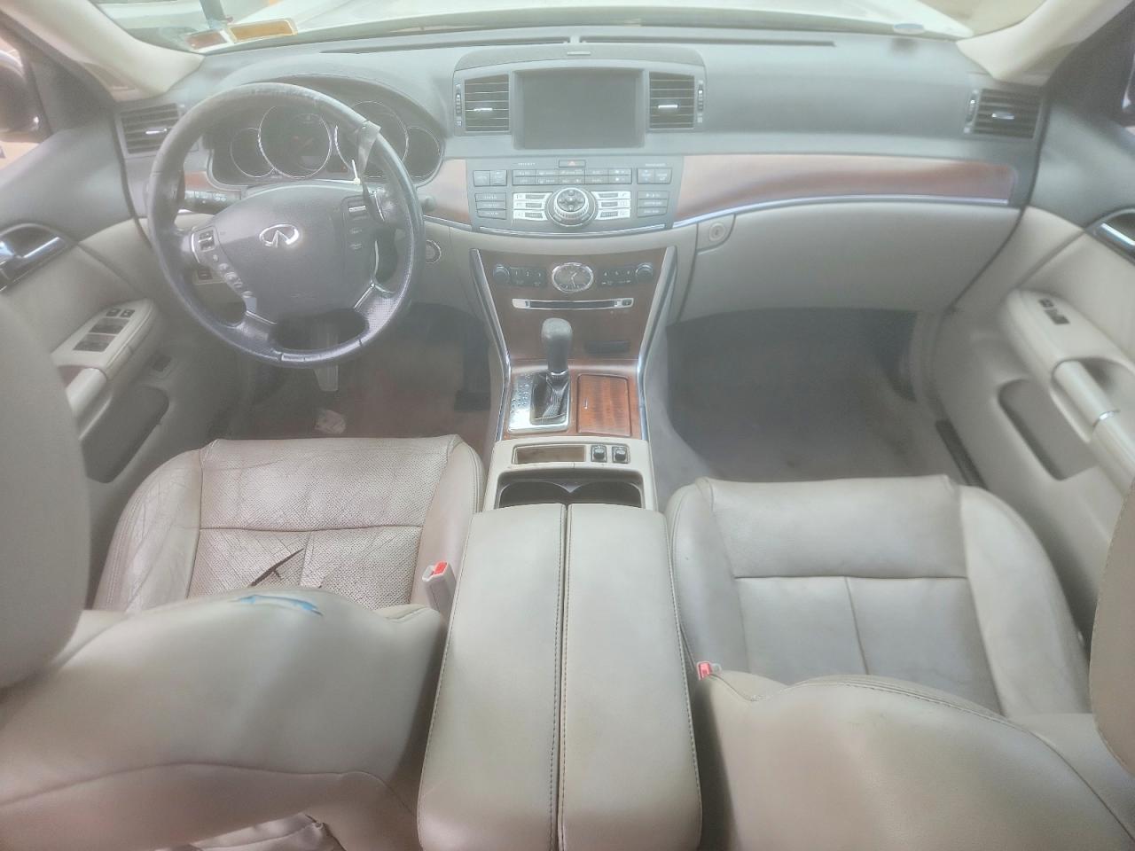 2008 Infiniti M45 Base White vin: JNKBY01EX8M500357