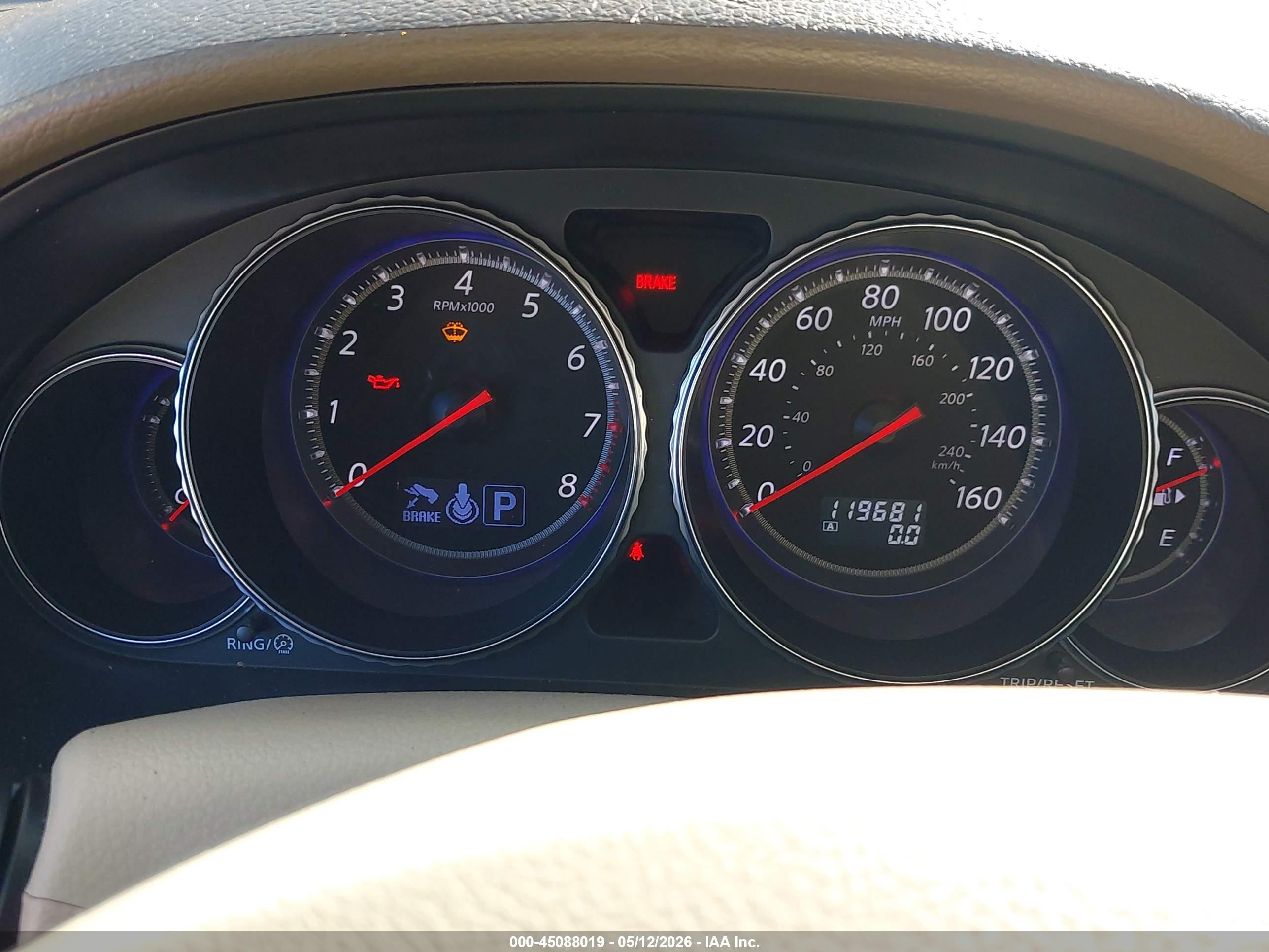 2008 Infiniti M45   Black vin: JNKBY01EX8M500438