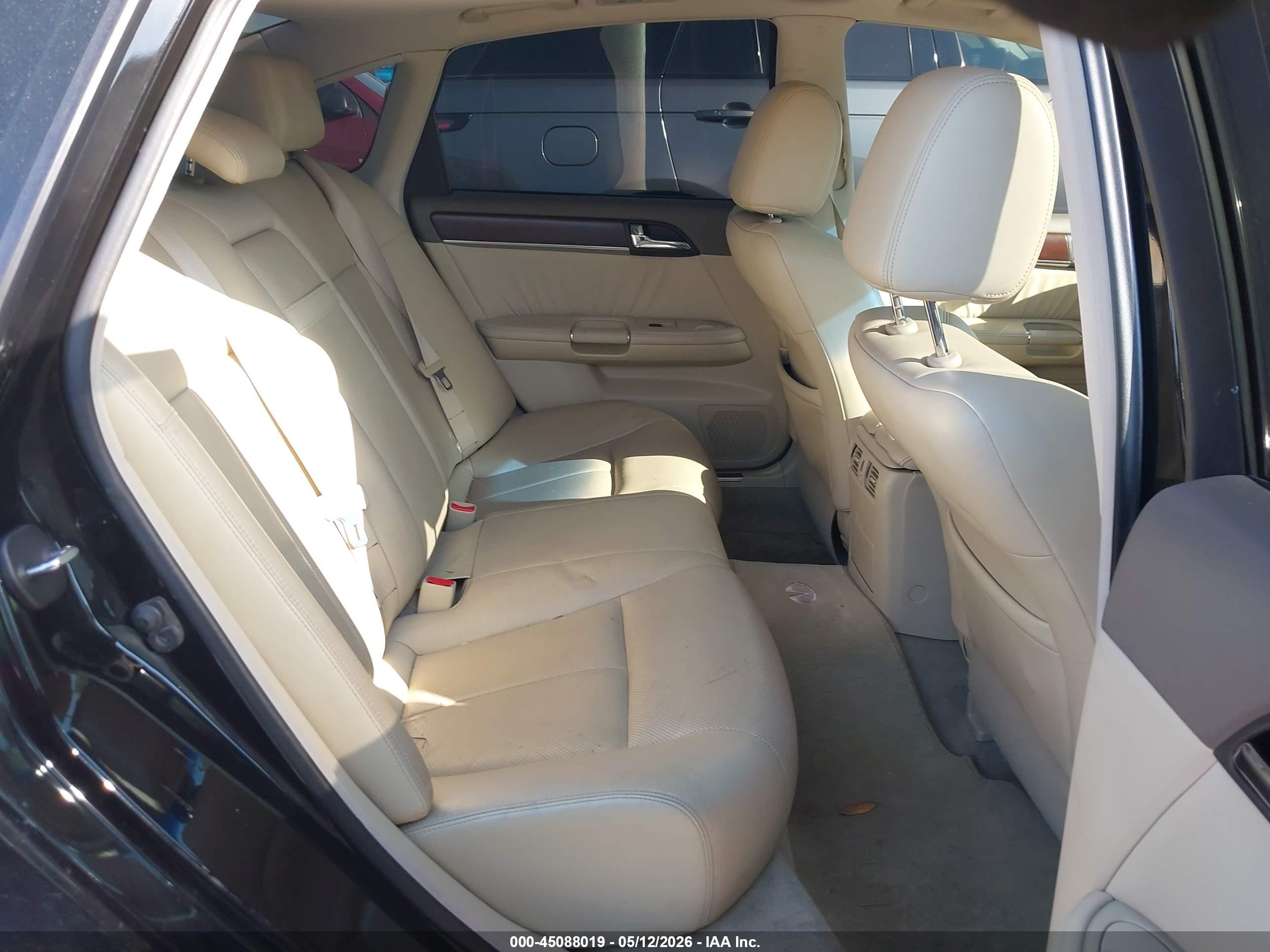 2008 Infiniti M45   Black vin: JNKBY01EX8M500438