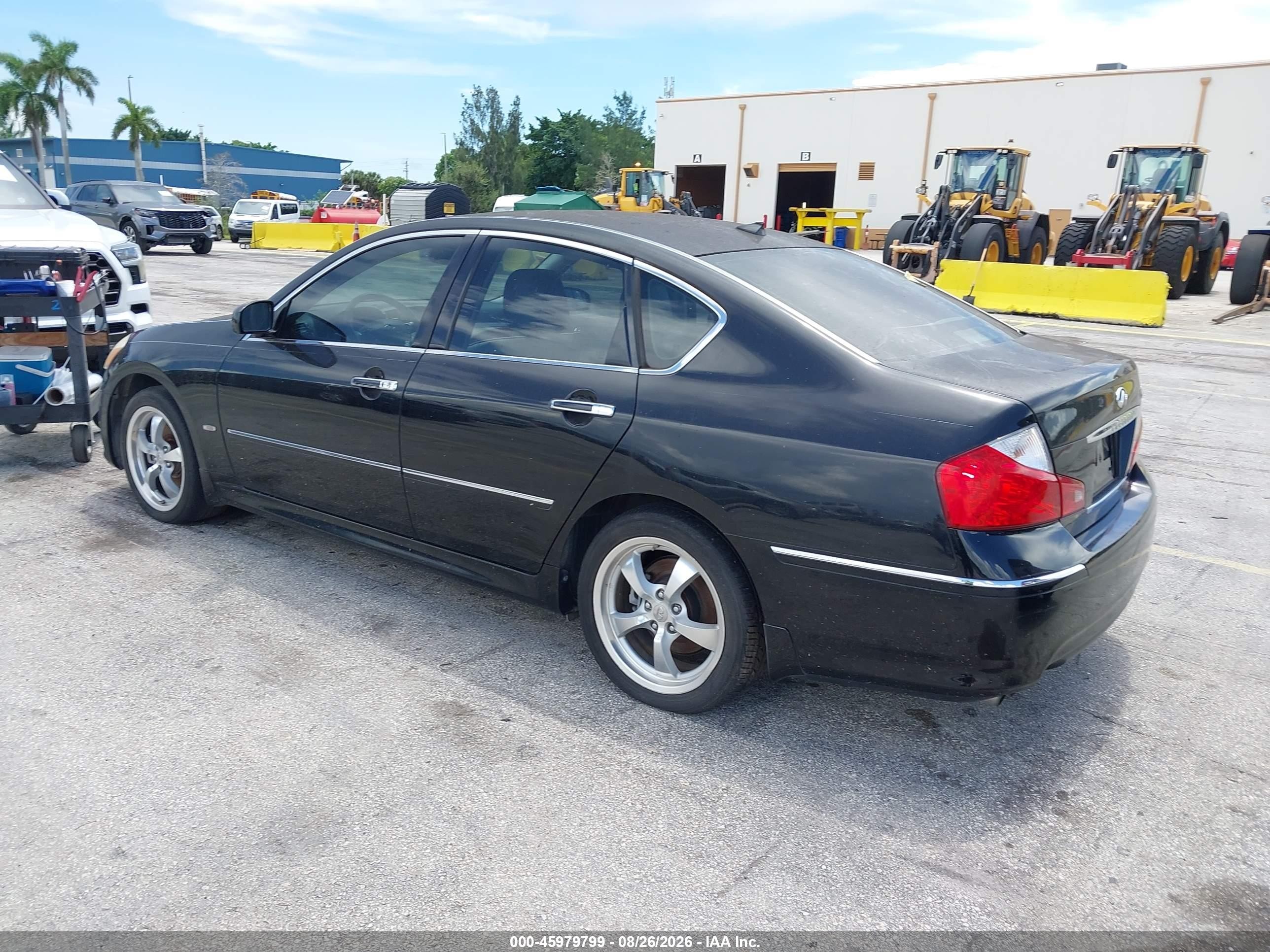 2008 Infiniti M45x   Black vin: JNKBY01F18M550511