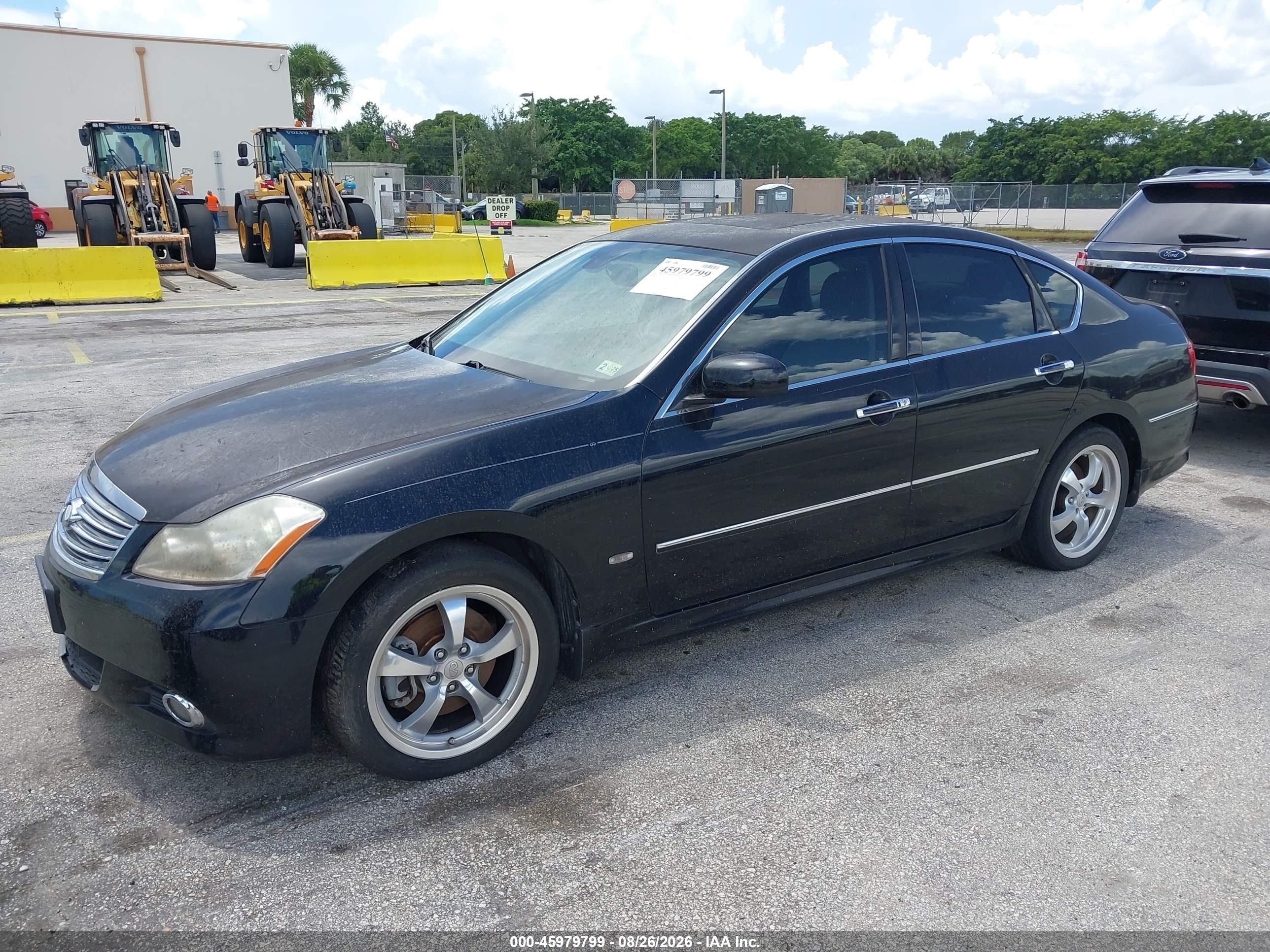 2008 Infiniti M45x   Black vin: JNKBY01F18M550511