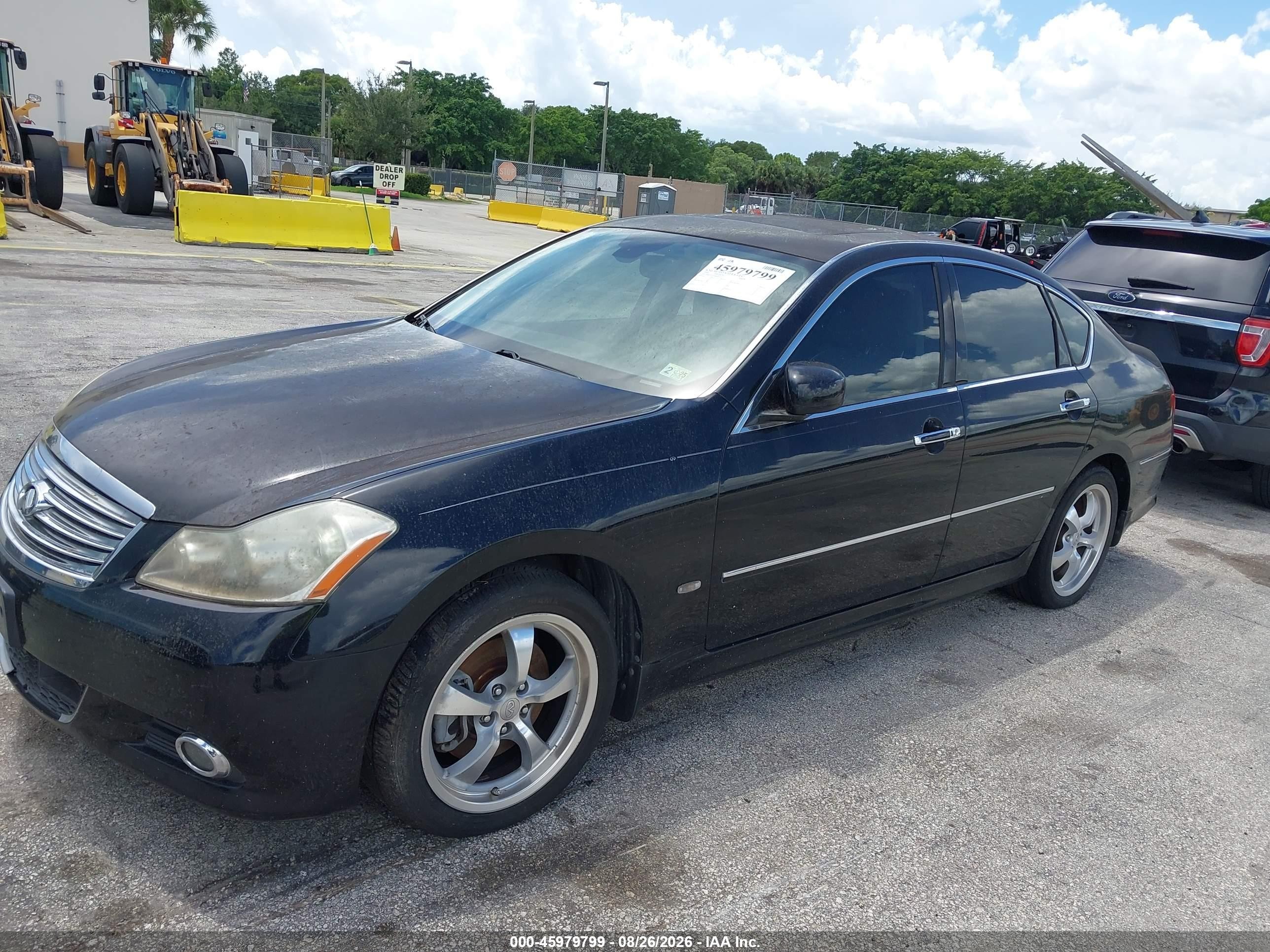 2008 Infiniti M45x   Black vin: JNKBY01F18M550511
