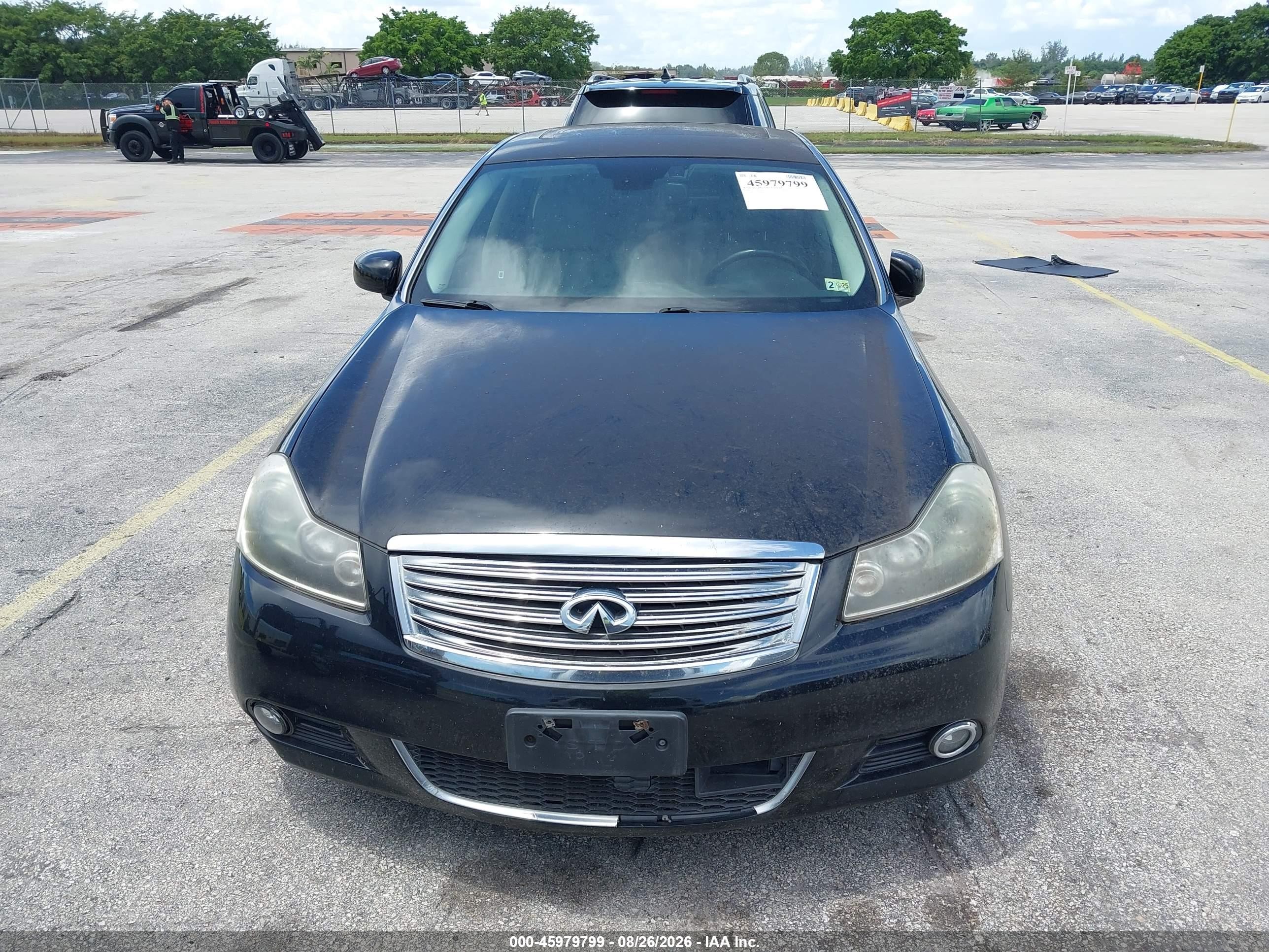 2008 Infiniti M45x   Black vin: JNKBY01F18M550511