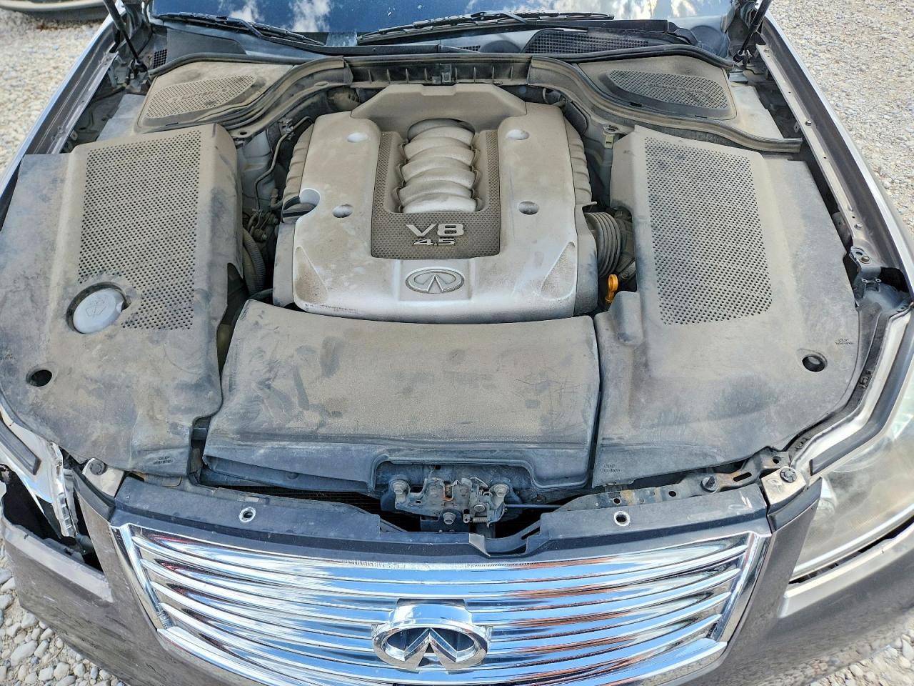 2008 Infiniti M45 X Tan vin: JNKBY01F48M551250
