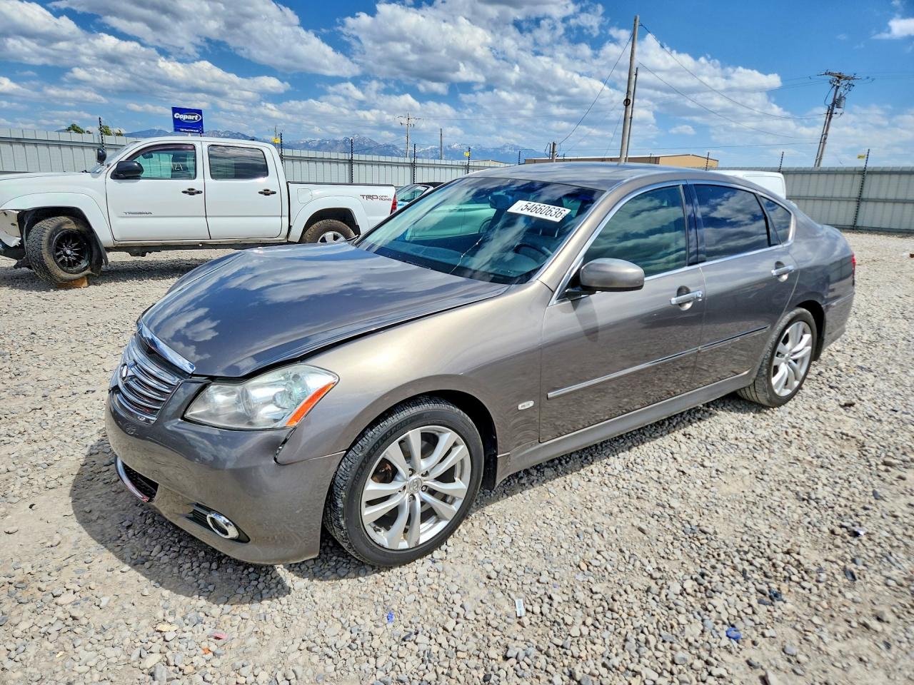 2008 Infiniti M45 X Tan vin: JNKBY01F48M551250