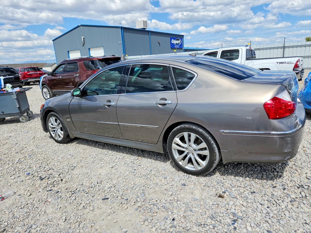 2008 Infiniti M45 X Tan vin: JNKBY01F48M551250