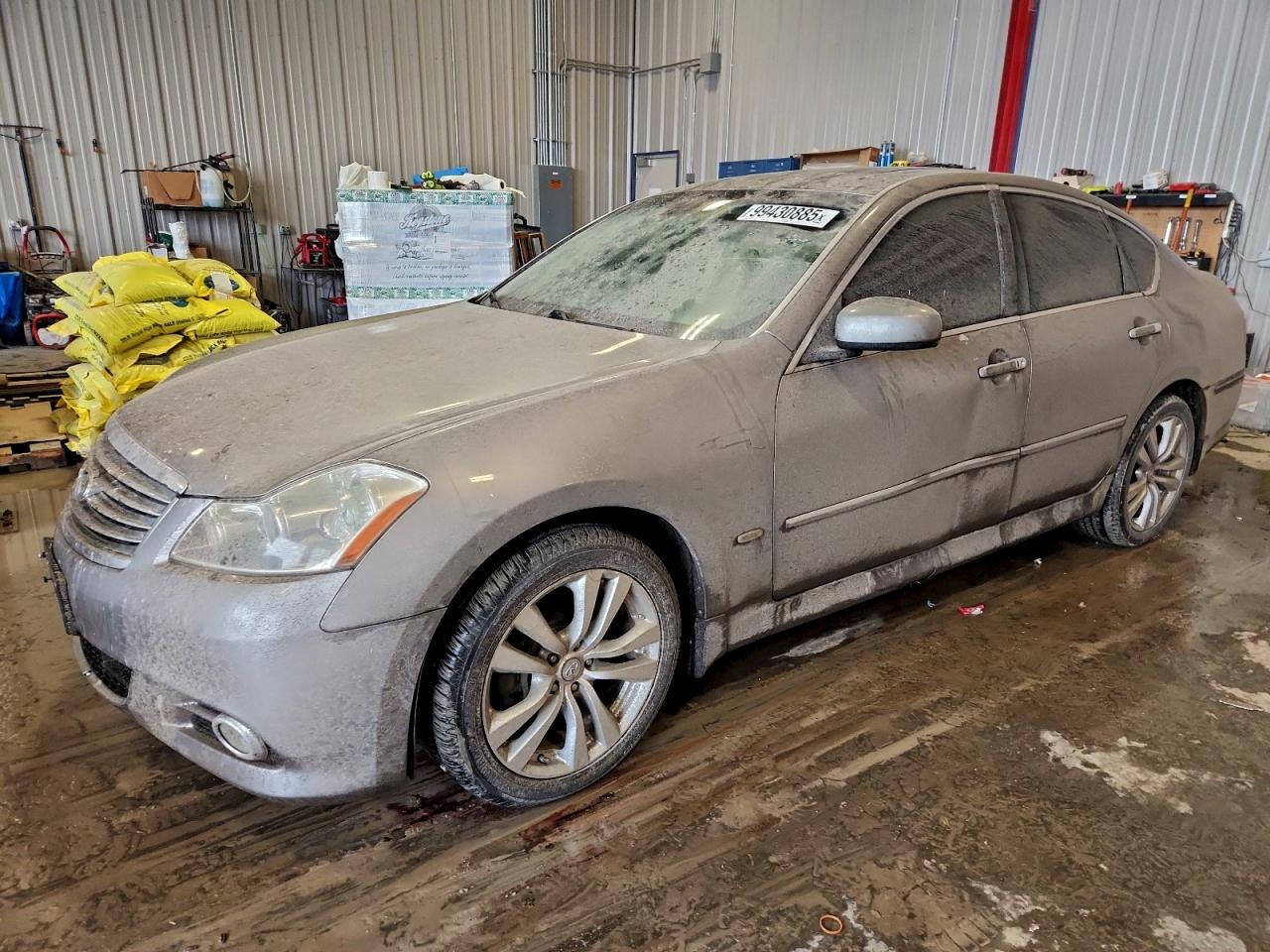 2008 Infiniti M45 Tan vin: JNKBY01F58M550432