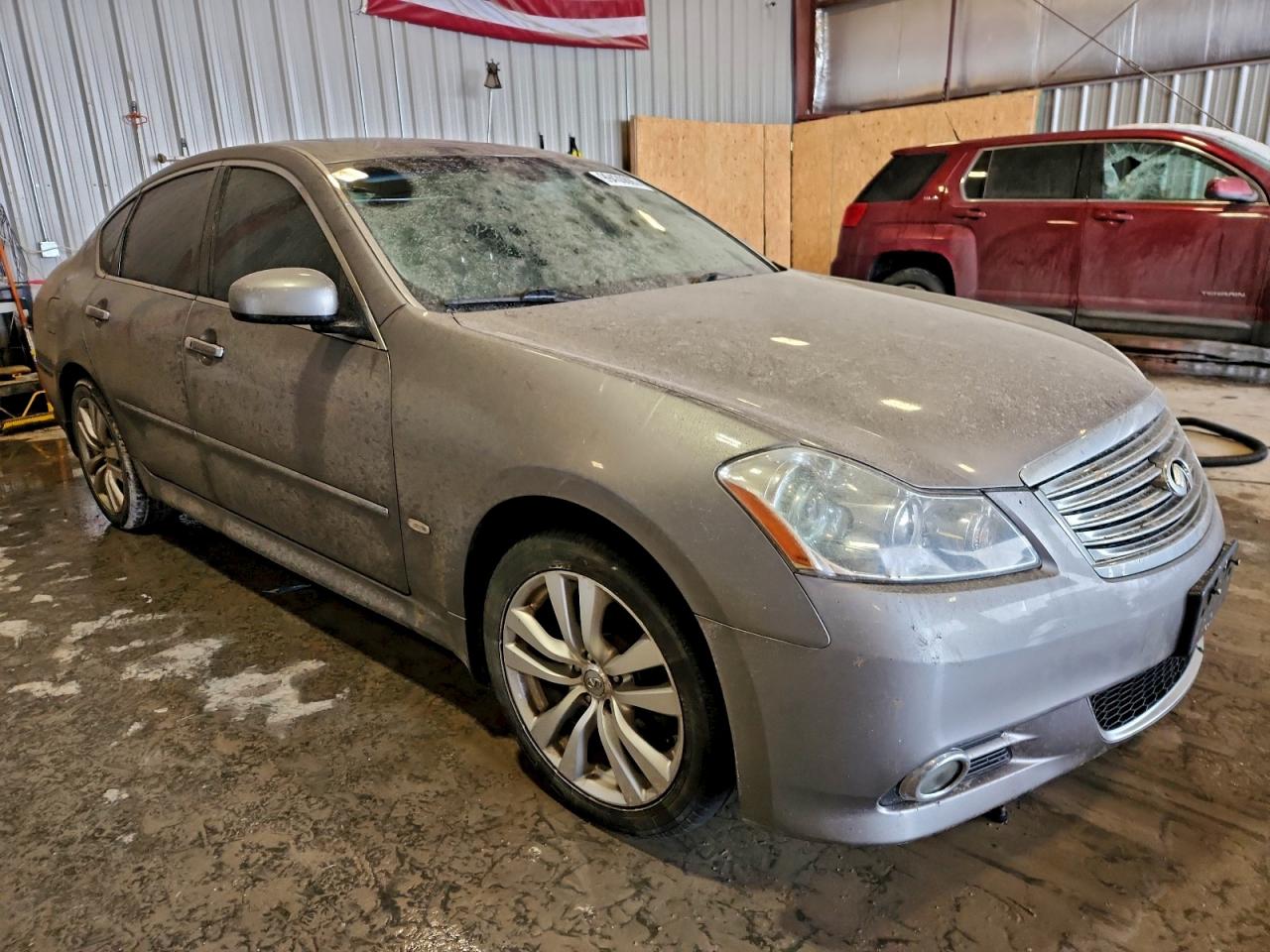 2008 Infiniti M45 Tan vin: JNKBY01F58M550432