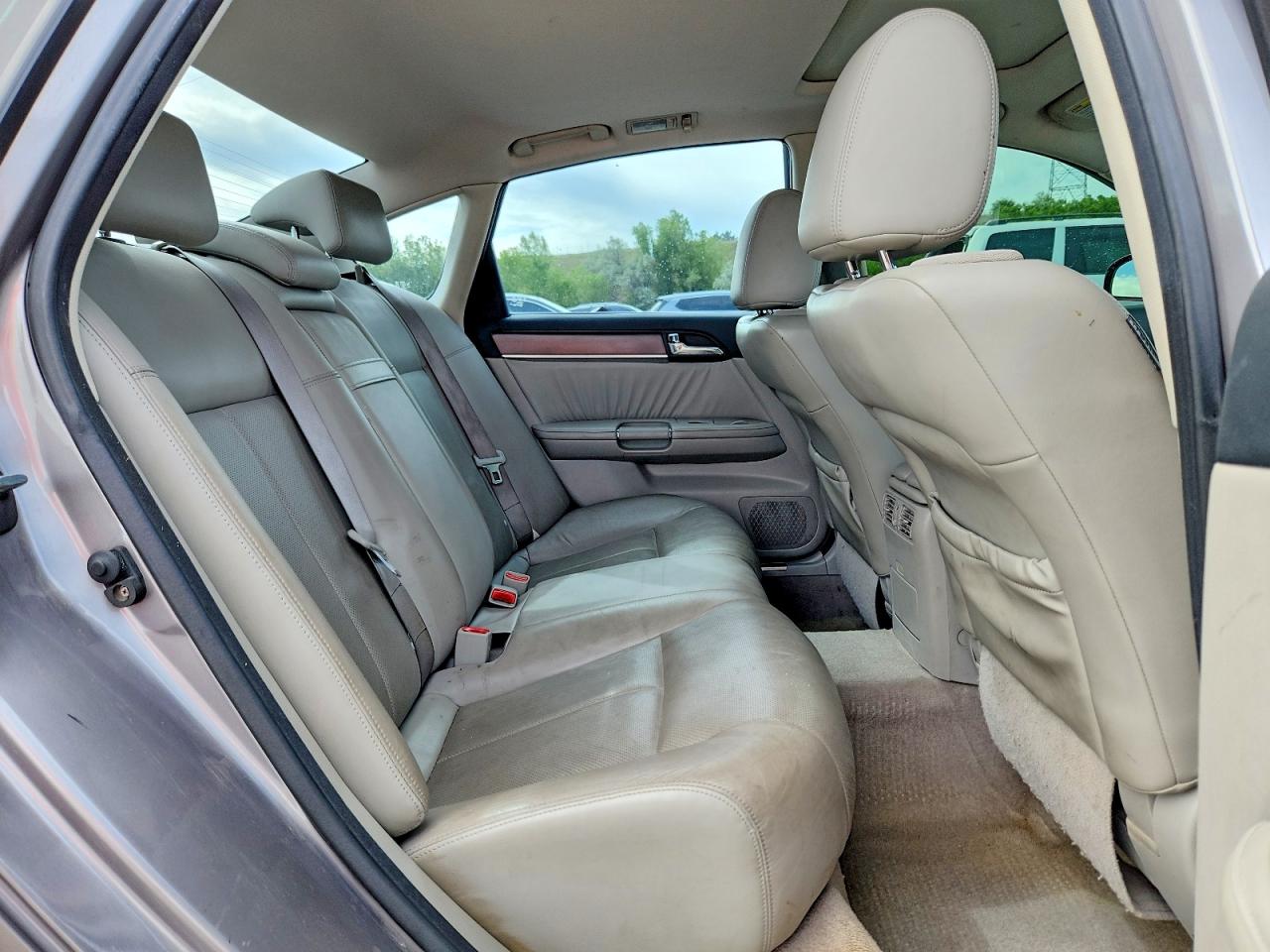 2008 Infiniti M45 X Silver vin: JNKBY01F58M551077
