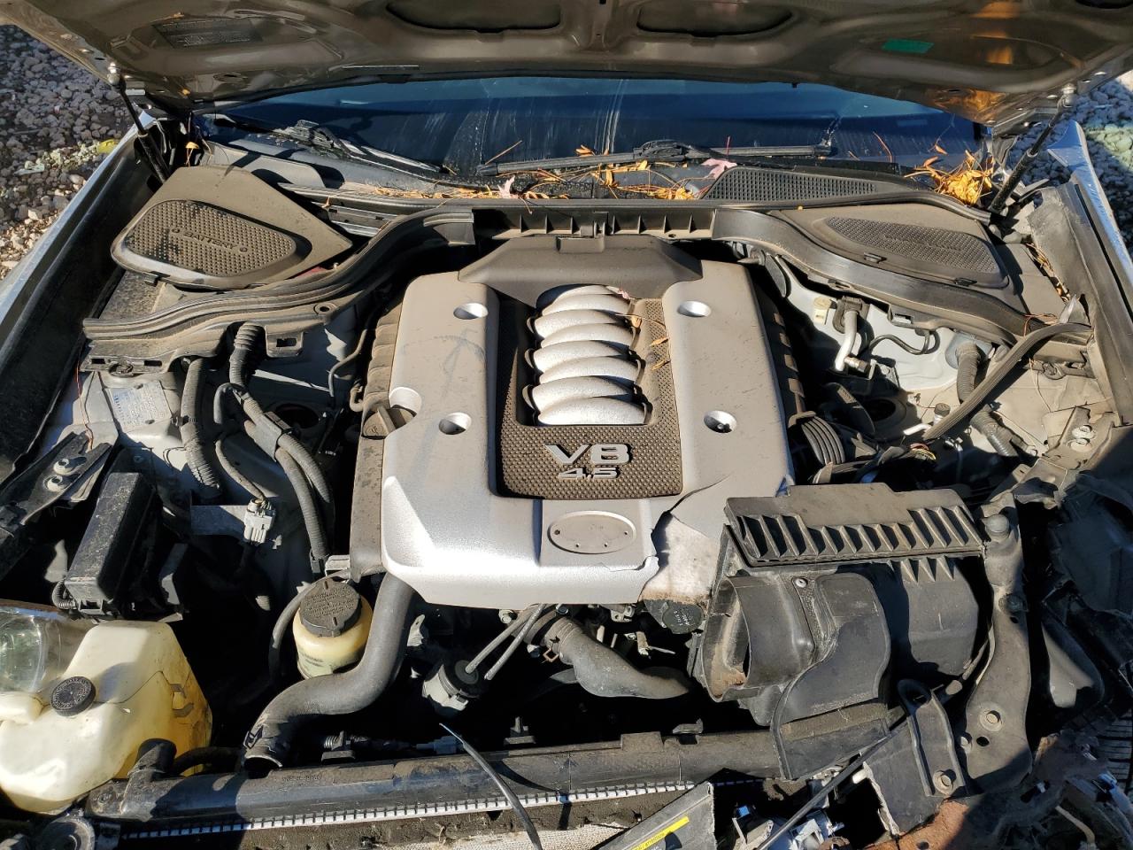 2008 Infiniti M45 Beige vin: JNKBY01F58M551094