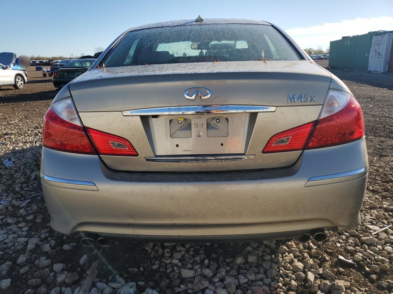 2008 Infiniti M45 Beige vin: JNKBY01F58M551094