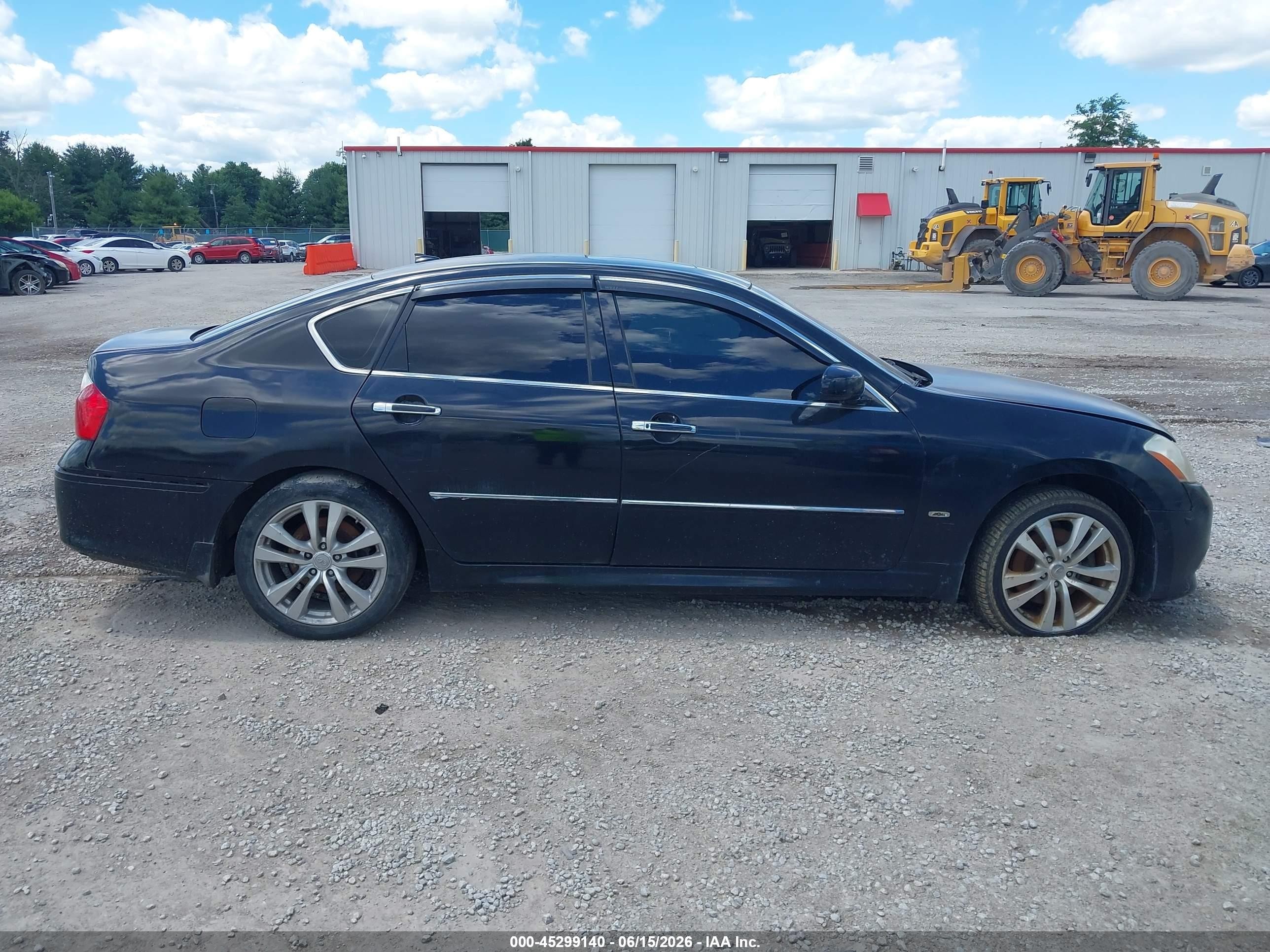 2008 Infiniti M45x   Black vin: JNKBY01F68M550827