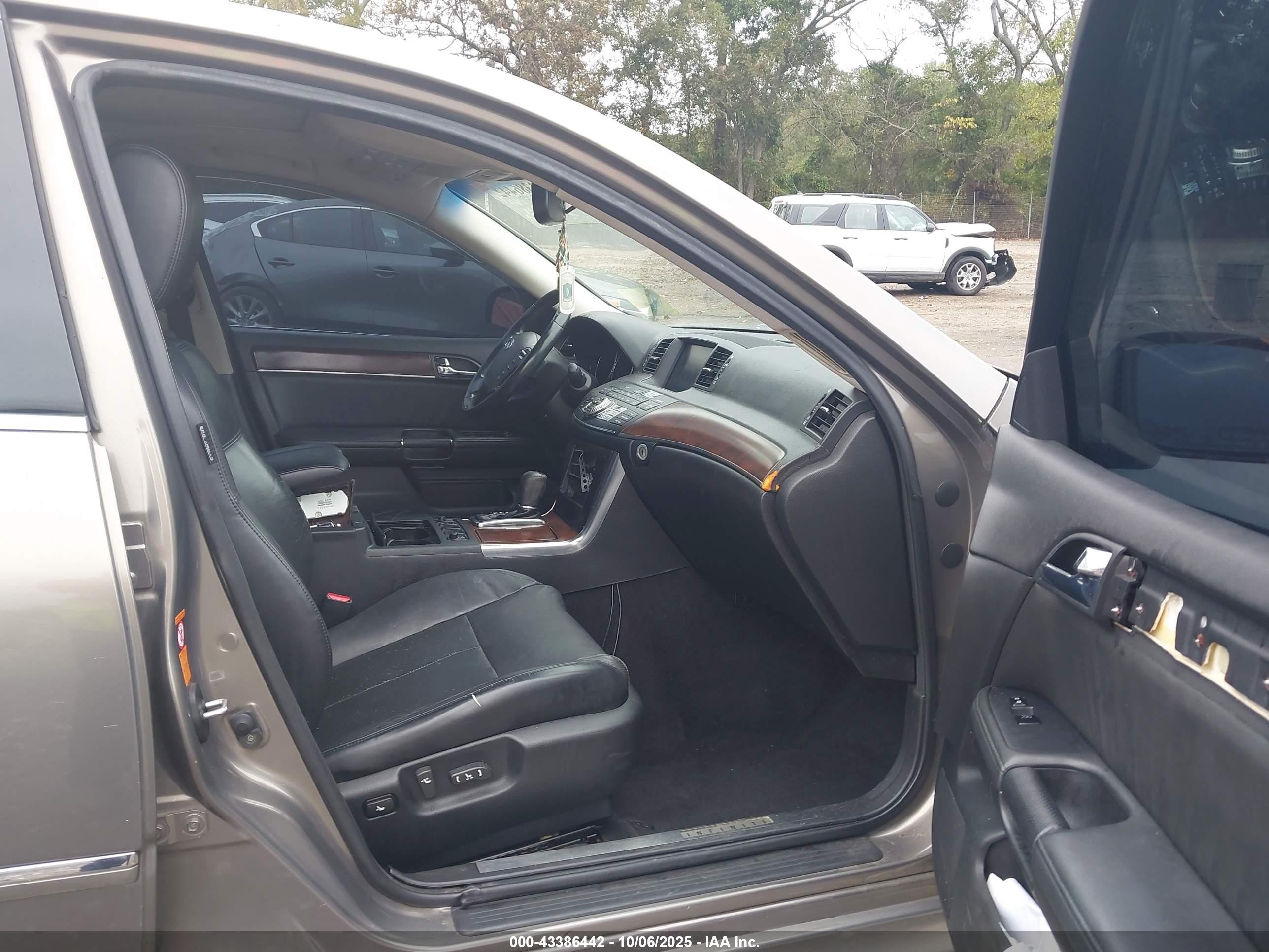 2008 Infiniti M45x   Gray vin: JNKBY01F88M550280