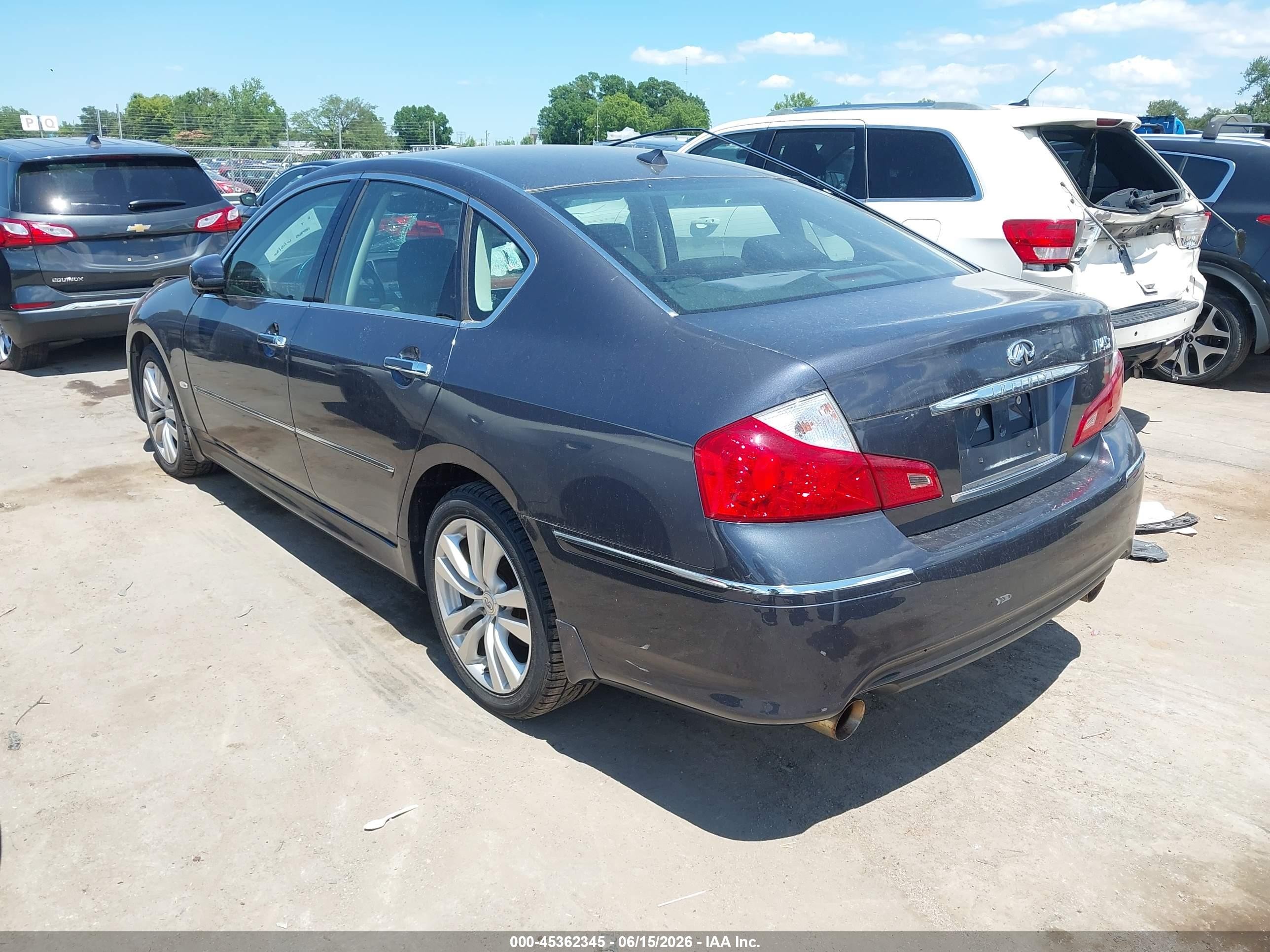 2009 Infiniti M45x Серый vin: JNKBY01F89M750089
