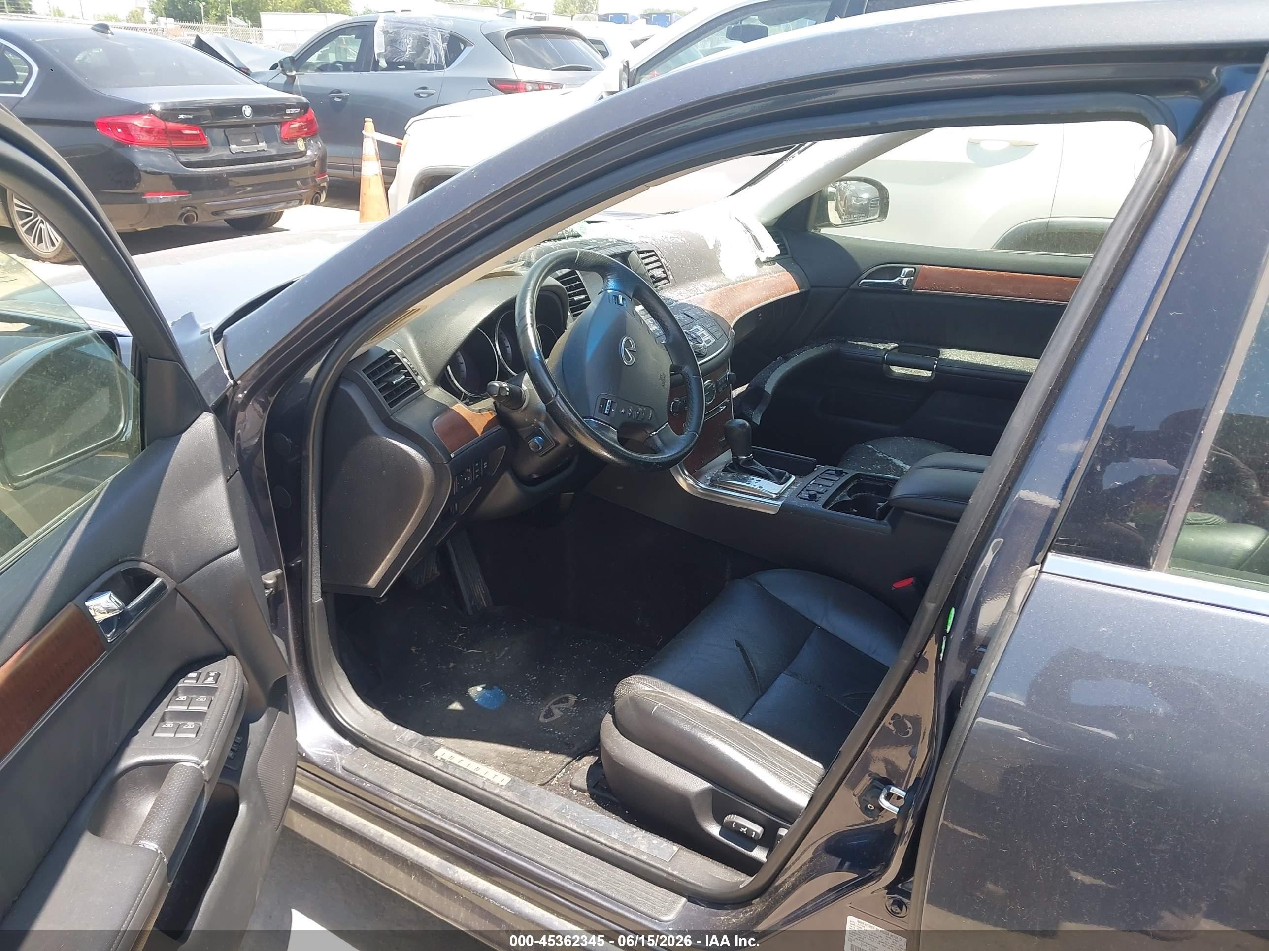2009 Infiniti M45x Серый vin: JNKBY01F89M750089