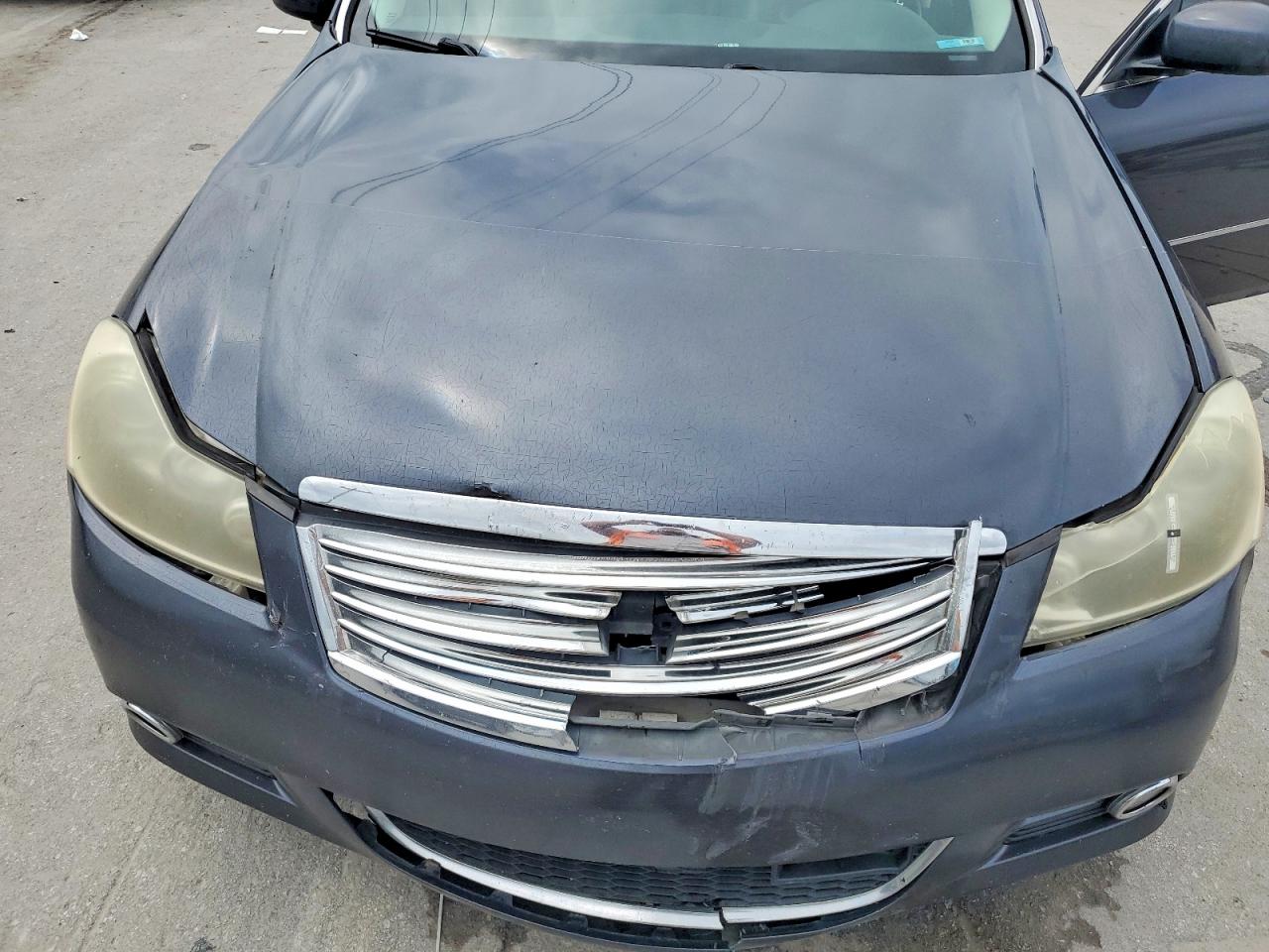2008 Infiniti M45 X Blue vin: JNKBY01F98M551227