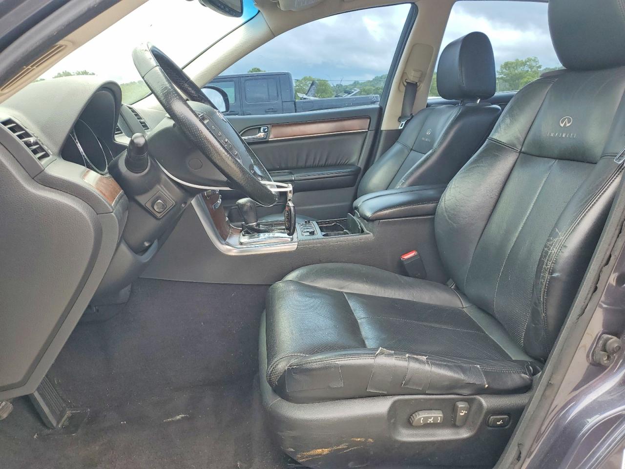 2008 Infiniti M45 X Blue vin: JNKBY01F98M551227