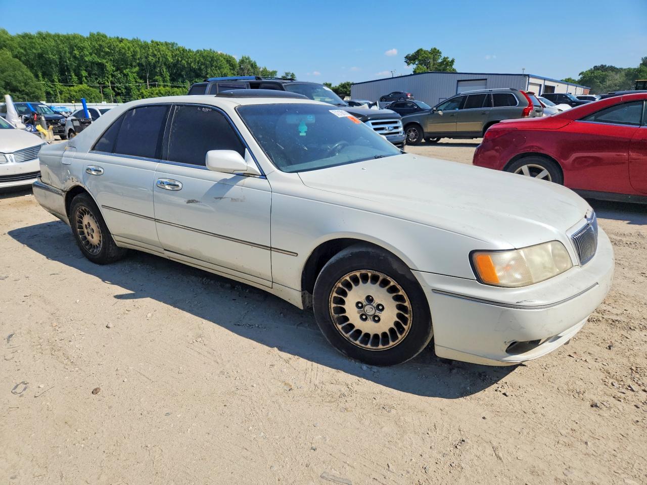 1999 Infiniti Q45 Base White vin: JNKBY31A3XM600281