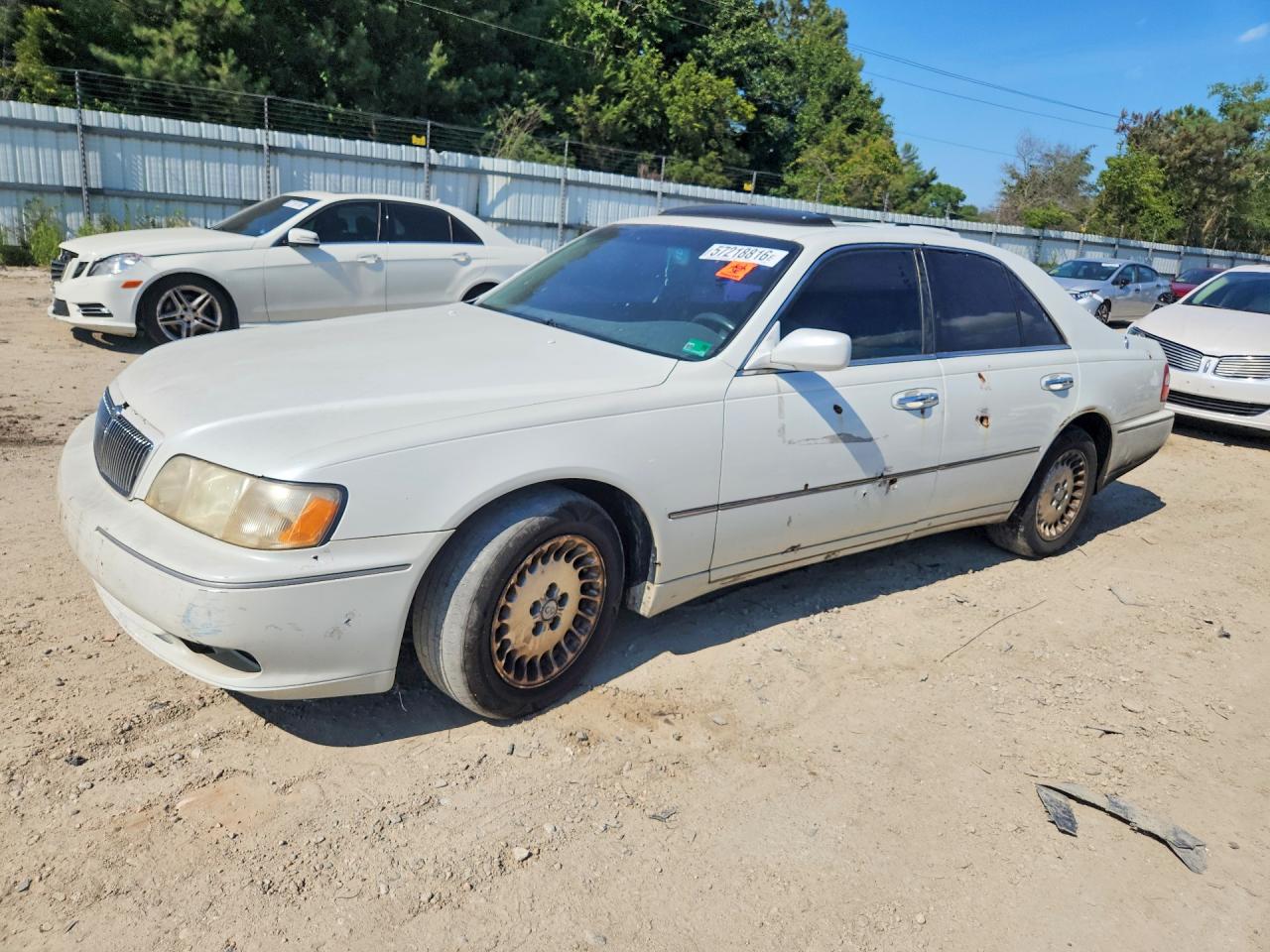1999 Infiniti Q45 Base White vin: JNKBY31A3XM600281