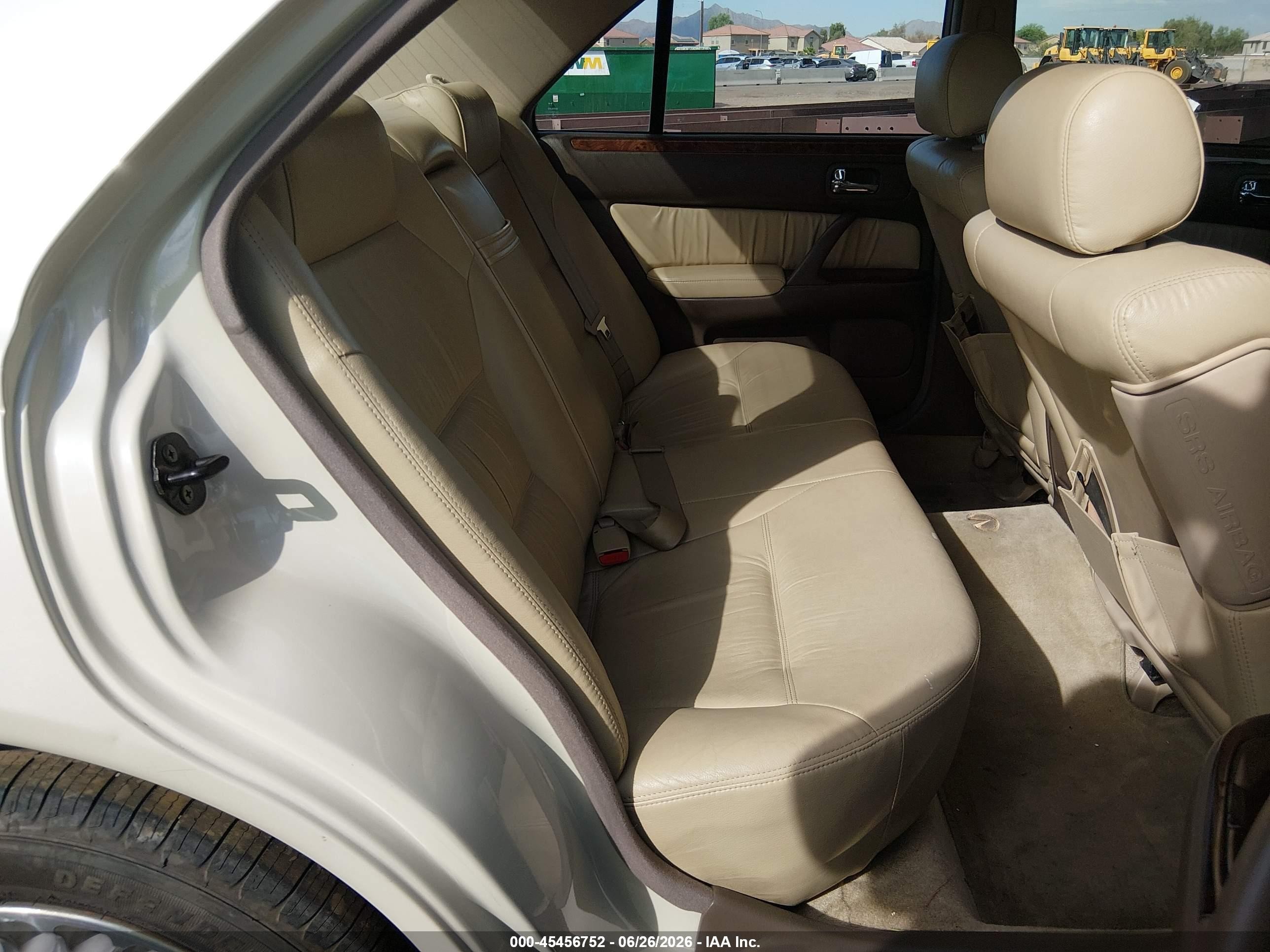 1997 Infiniti Q45 Touring White vin: JNKBY31A4VM300875