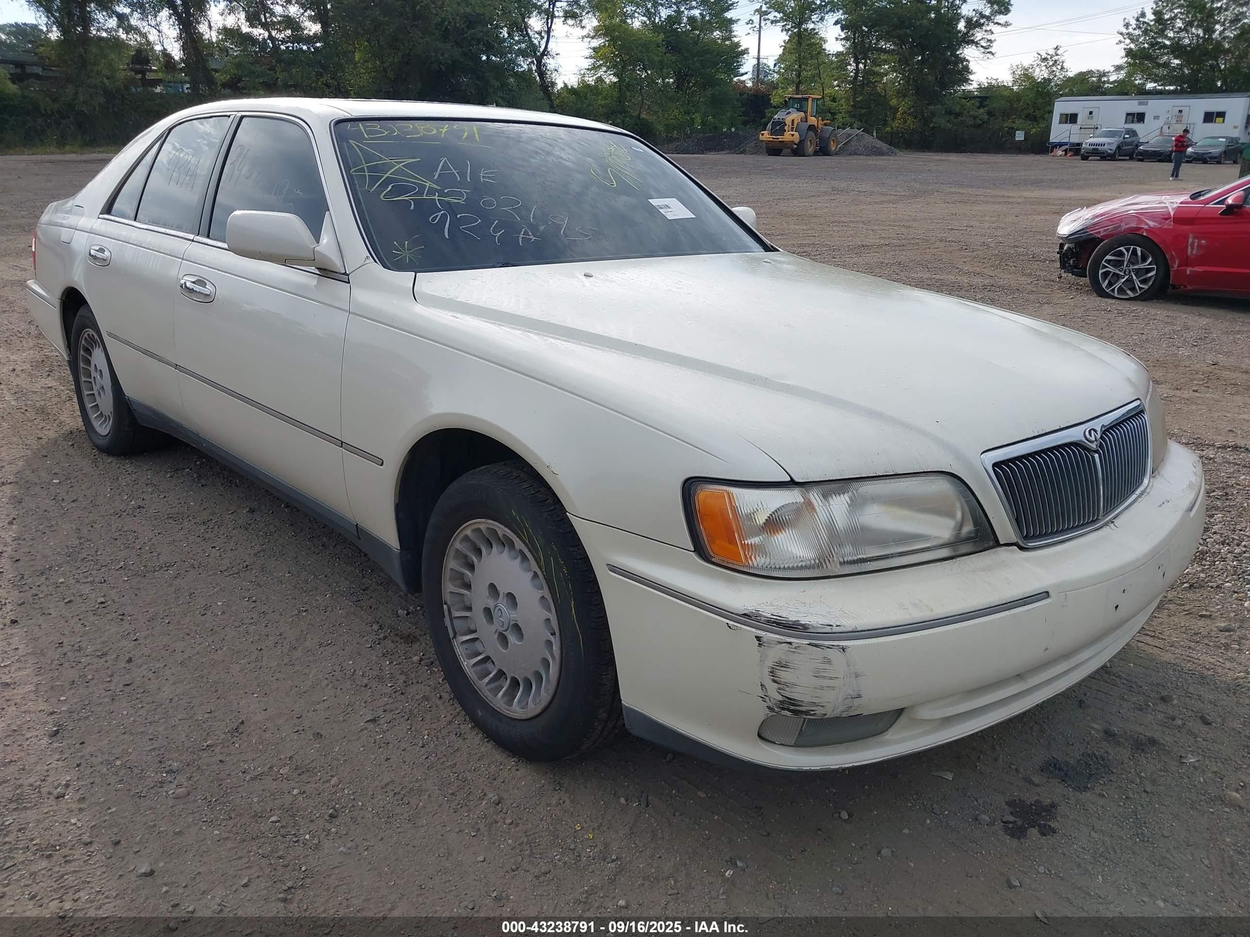 1997 Infiniti Q45 Touring White vin: JNKBY31A5VM304577