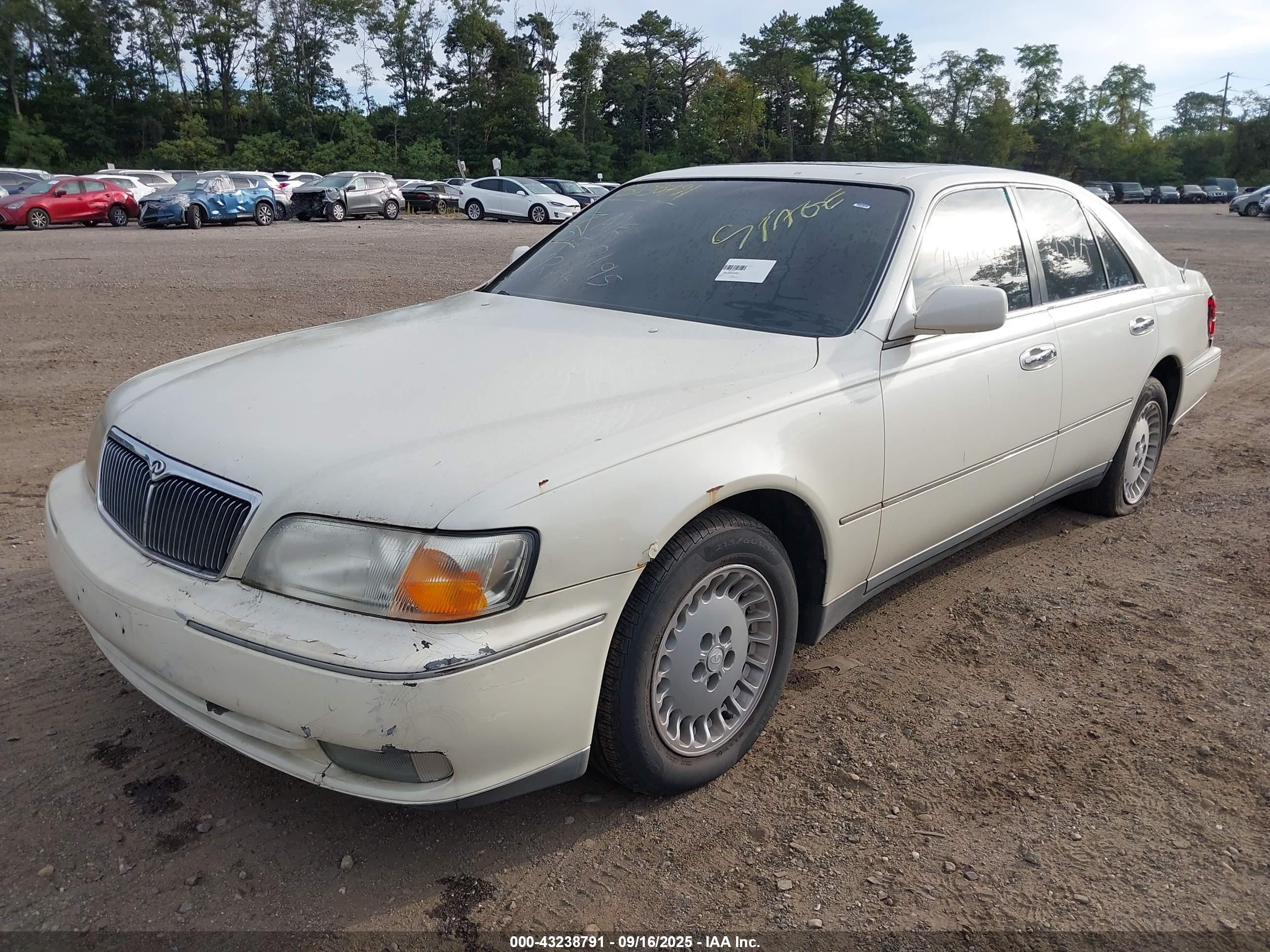 1997 Infiniti Q45 Touring White vin: JNKBY31A5VM304577