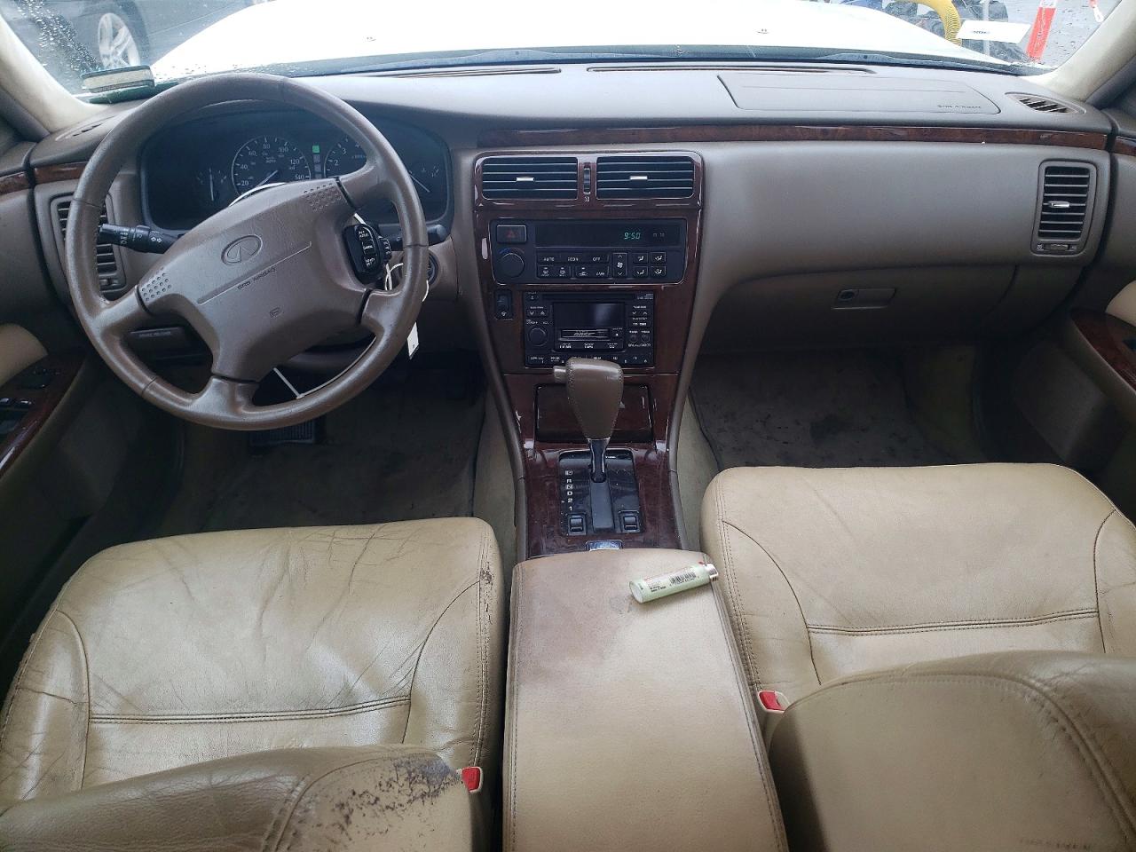 1998 Infiniti Q45 Base White vin: JNKBY31A5WM501685