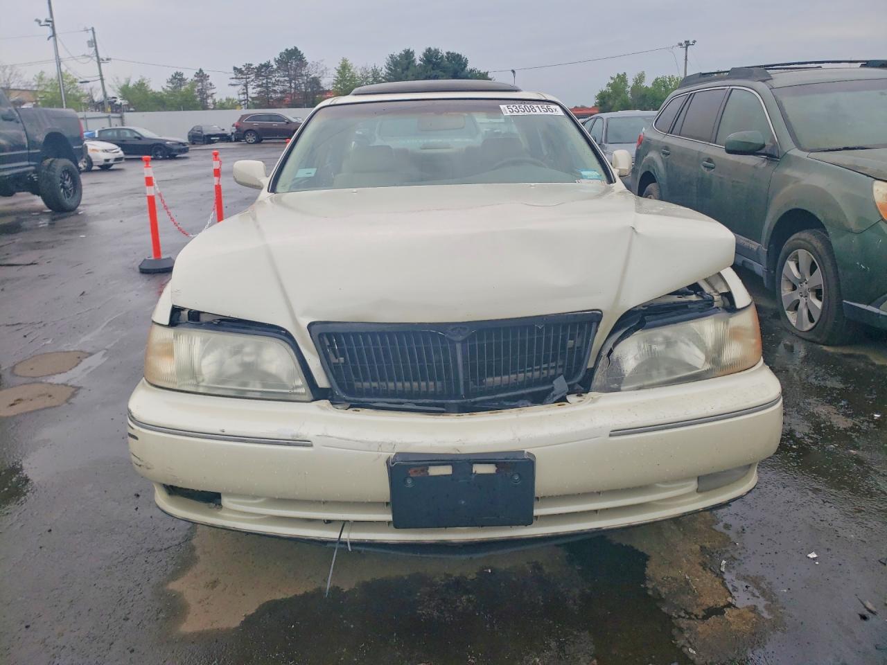 1998 Infiniti Q45 Base White vin: JNKBY31A5WM501685