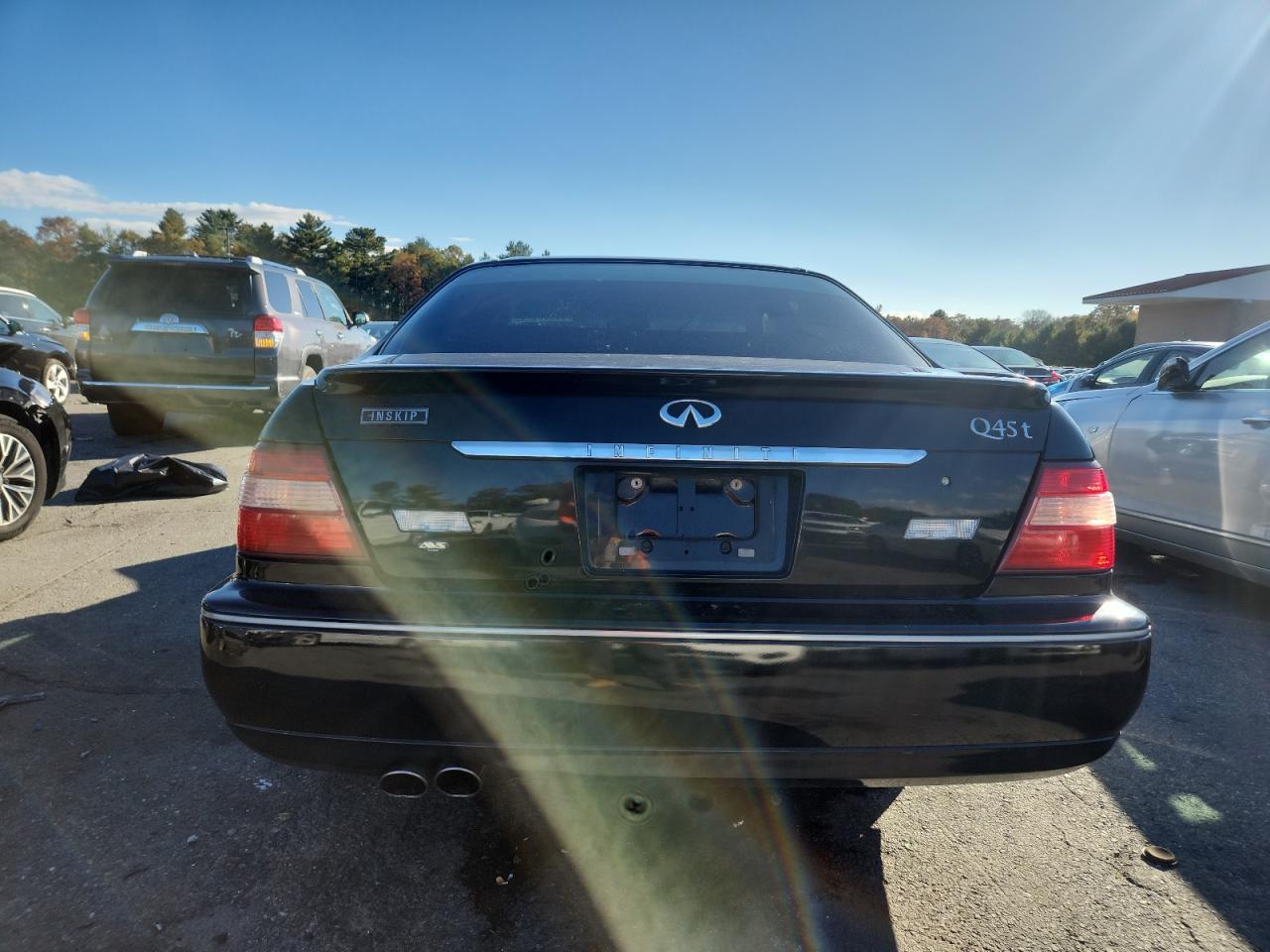 2000 Infiniti Q45 Base Black vin: JNKBY31A7YM700935