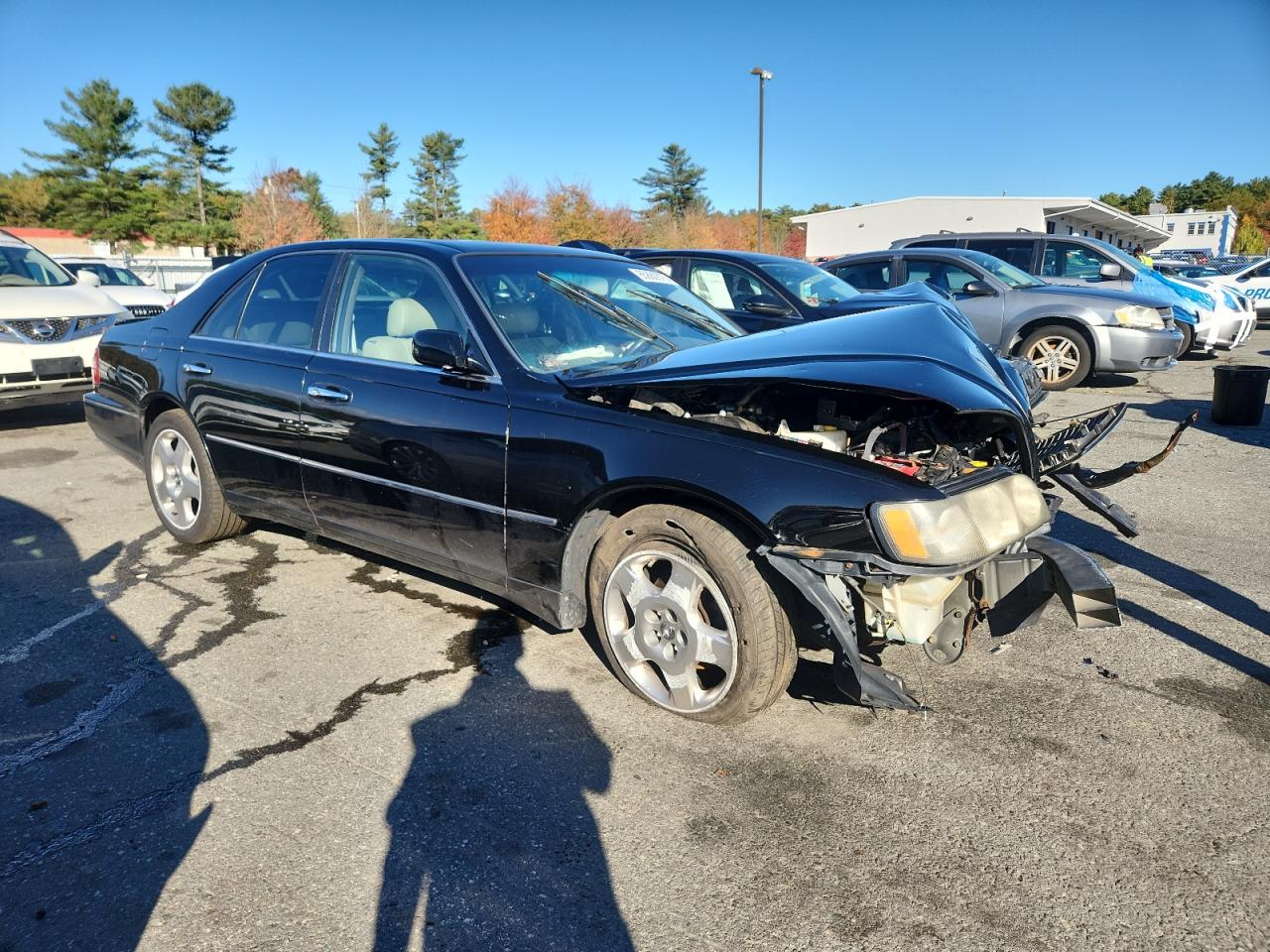 2000 Infiniti Q45 Base Black vin: JNKBY31A7YM700935