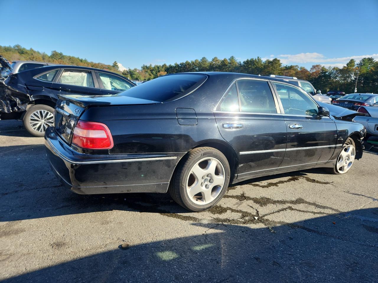 2000 Infiniti Q45 Base Black vin: JNKBY31A7YM700935