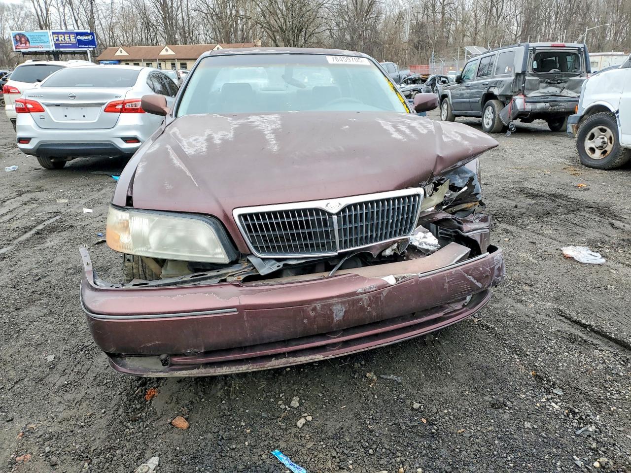 1998 Infiniti Q45 Base Burgundy vin: JNKBY31A8WM400365