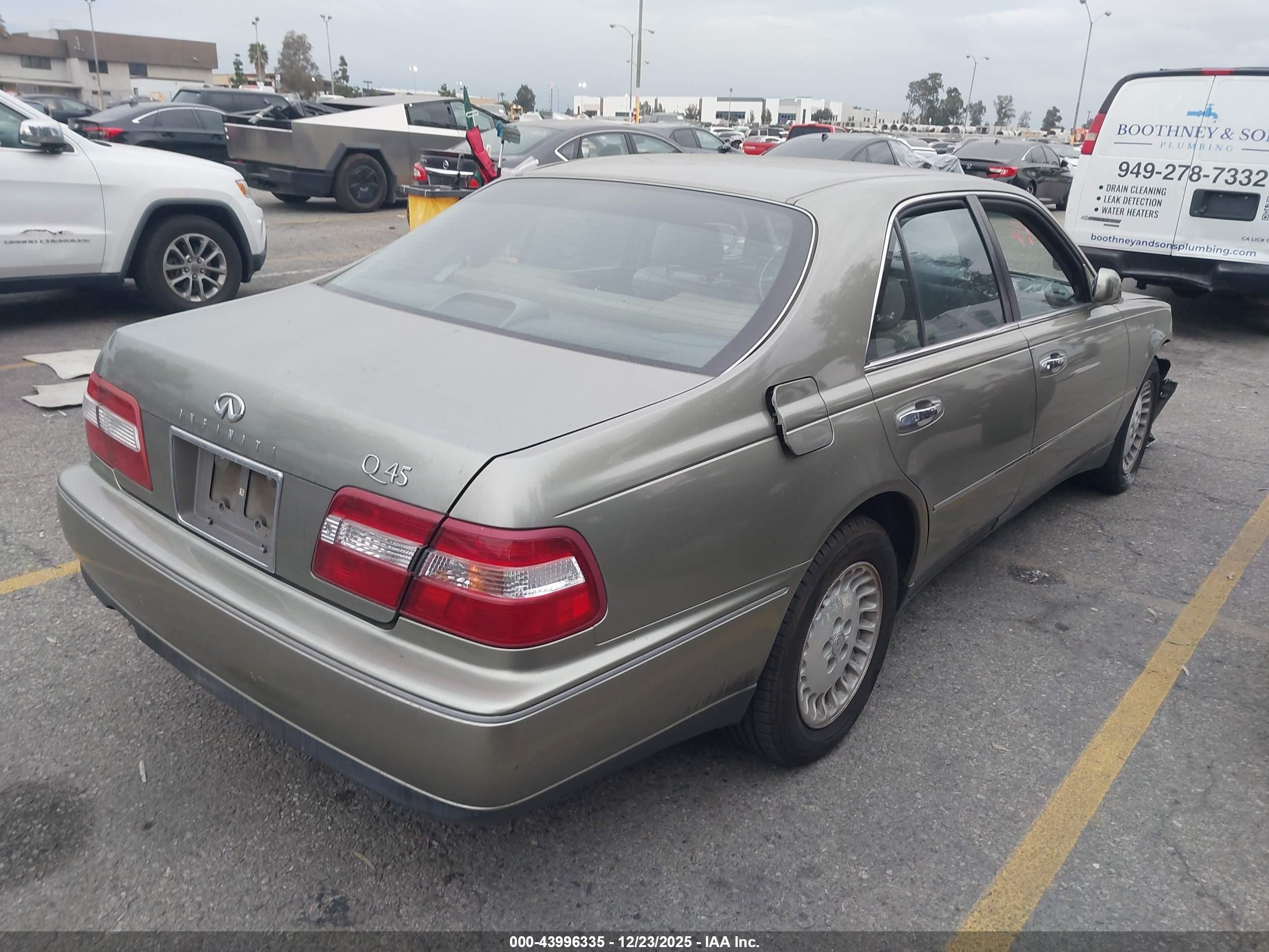 1997 Infiniti Q45 Touring Beige vin: JNKBY31A9VM303884
