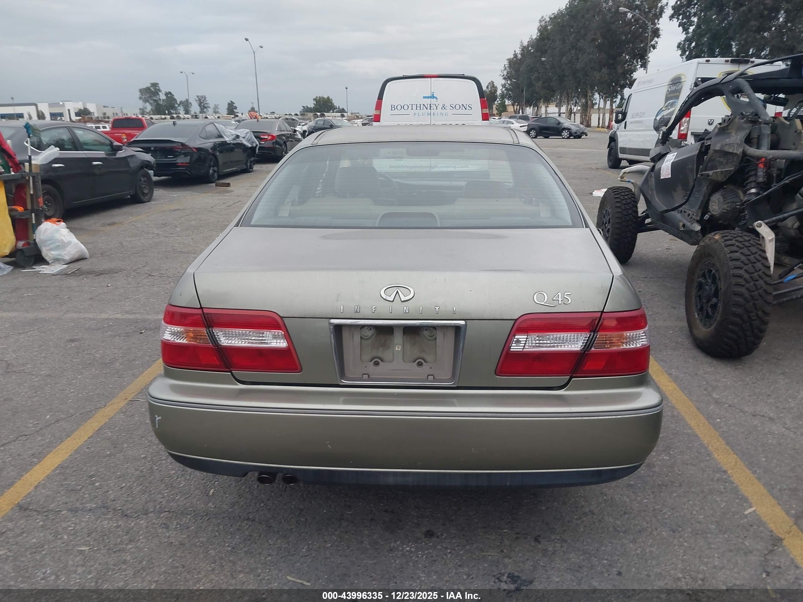 1997 Infiniti Q45 Touring Beige vin: JNKBY31A9VM303884