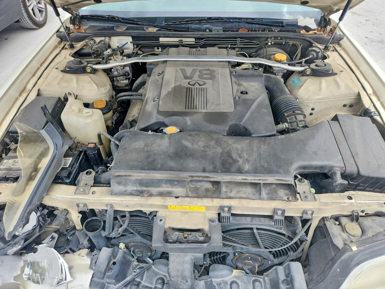 1998 Infiniti Q45 Base Cream vin: JNKBY31AXWM404398