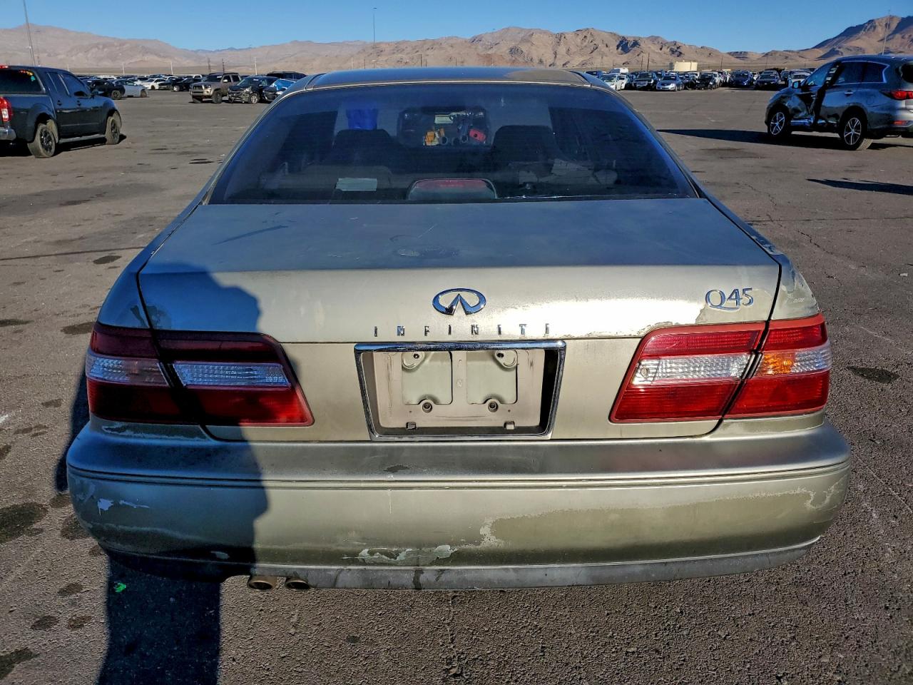 1997 Infiniti Q45 Base Silver vin: JNKBY31D1VM005873