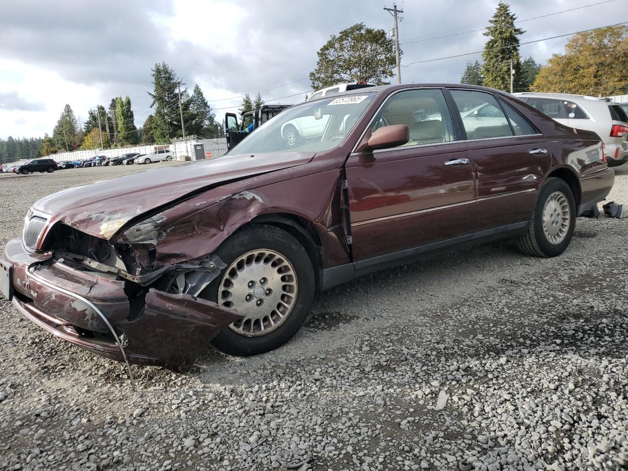 1997 Infiniti Q45 Base Burgundy vin: JNKBY31D3VM002182
