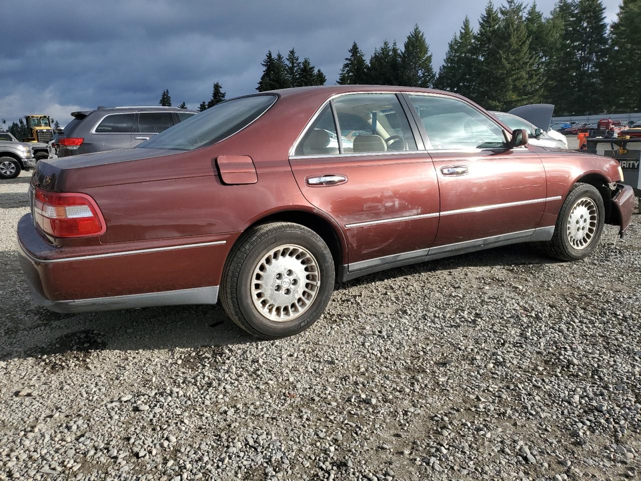 1997 Infiniti Q45 Base Burgundy vin: JNKBY31D3VM002182