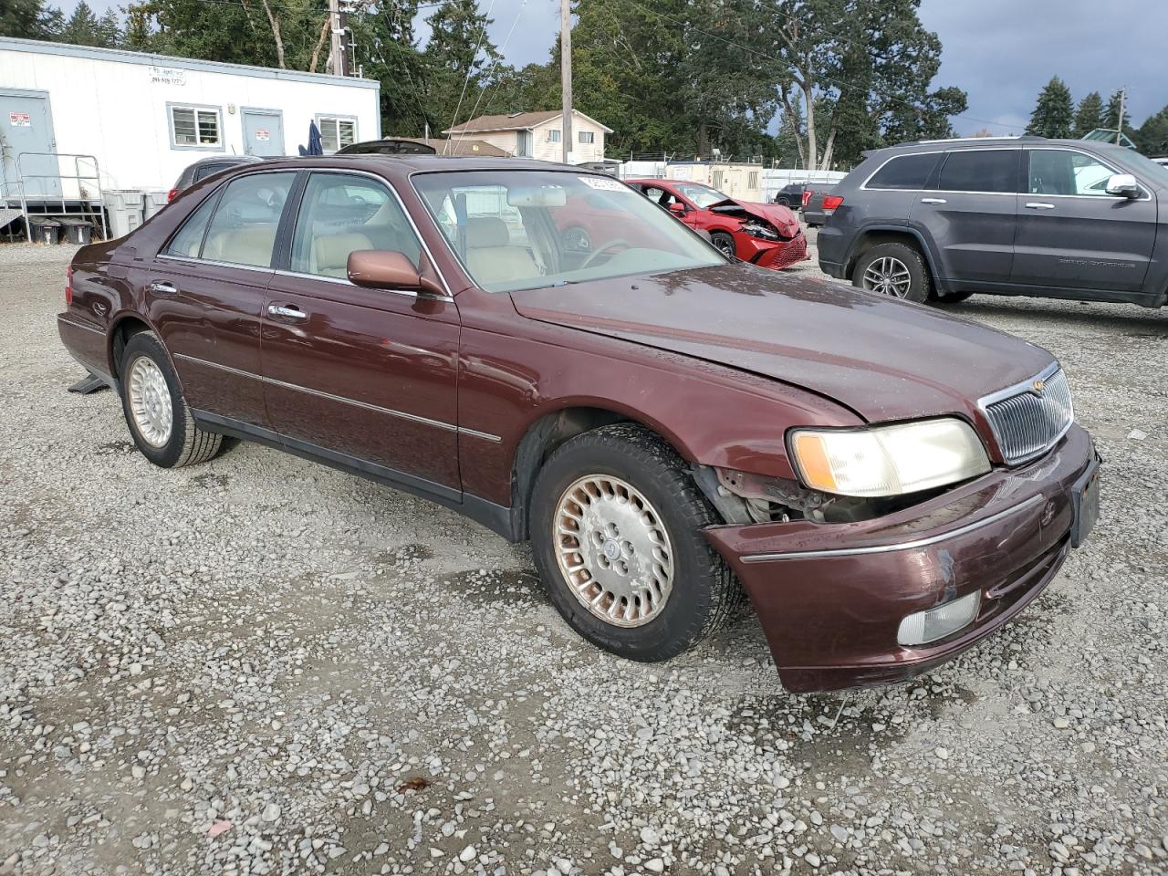 1997 Infiniti Q45 Base Burgundy vin: JNKBY31D3VM002182