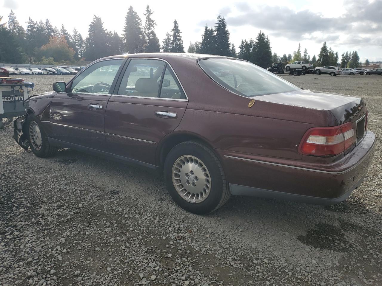 1997 Infiniti Q45 Base Burgundy vin: JNKBY31D3VM002182
