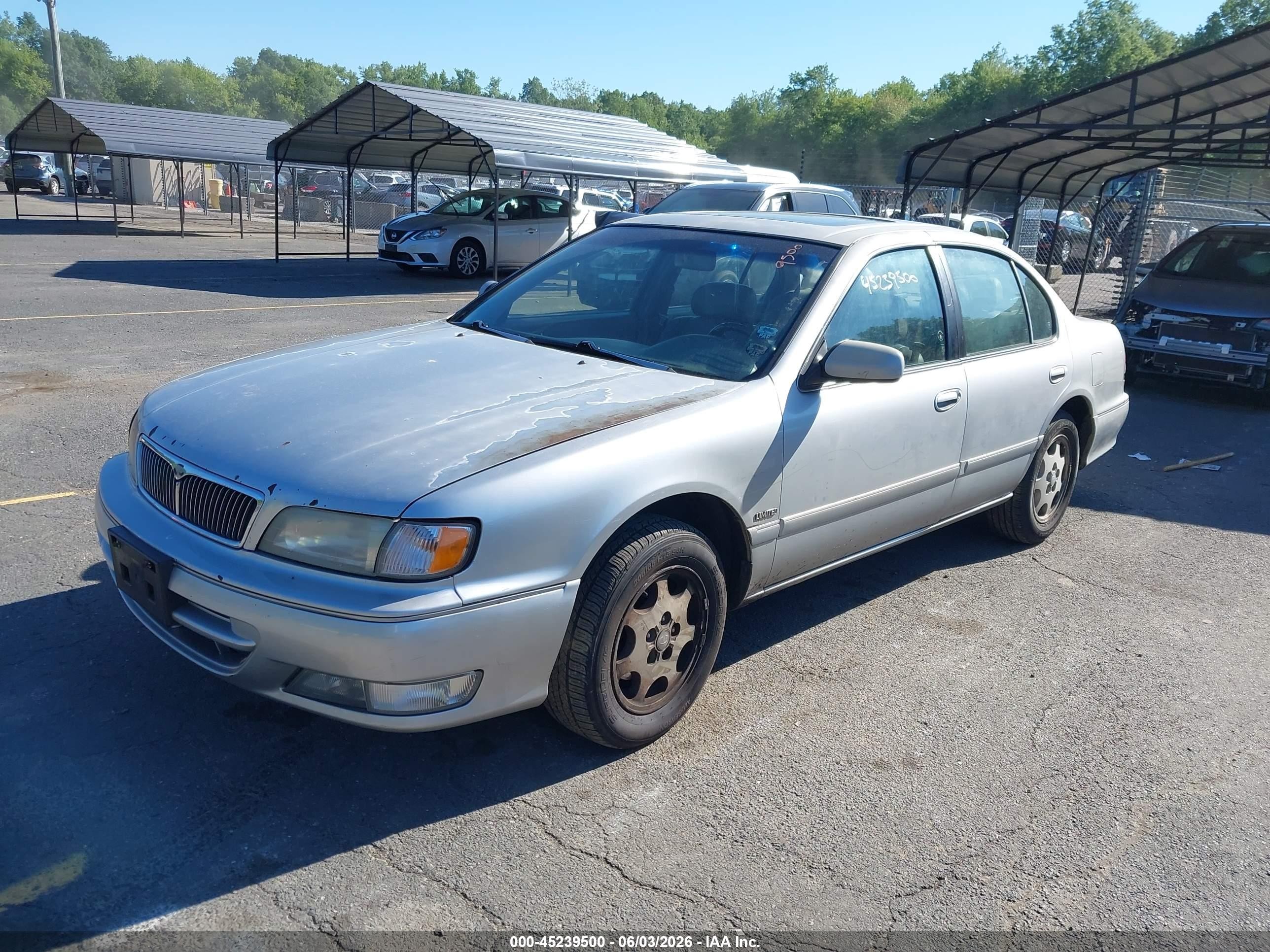 1999 Infiniti I30 Limited/standard/touring Silver vin: JNKCA21A3XT776899