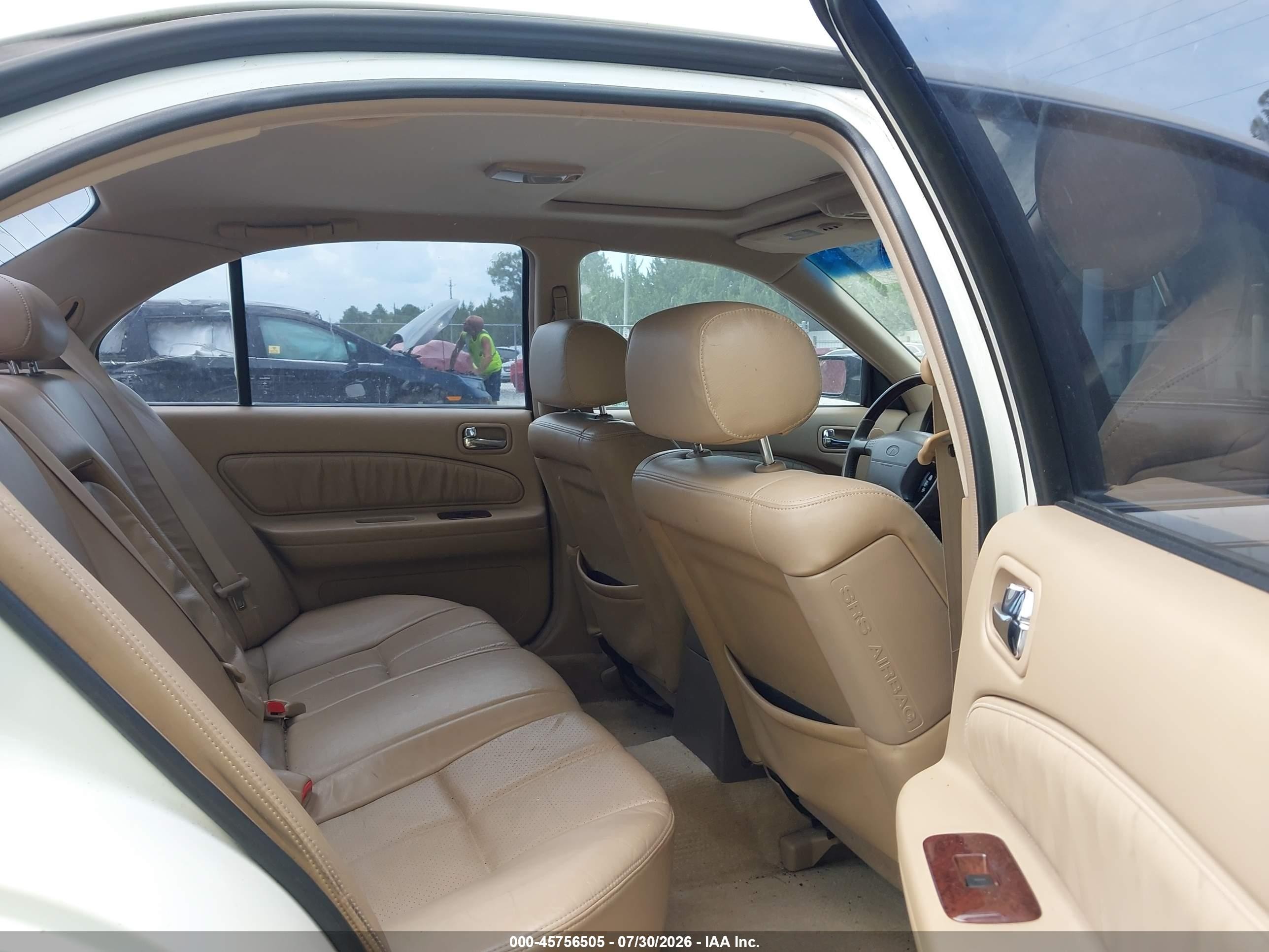 1999 Infiniti I30 Limited/standard/touring Белый vin: JNKCA21A7XT775898